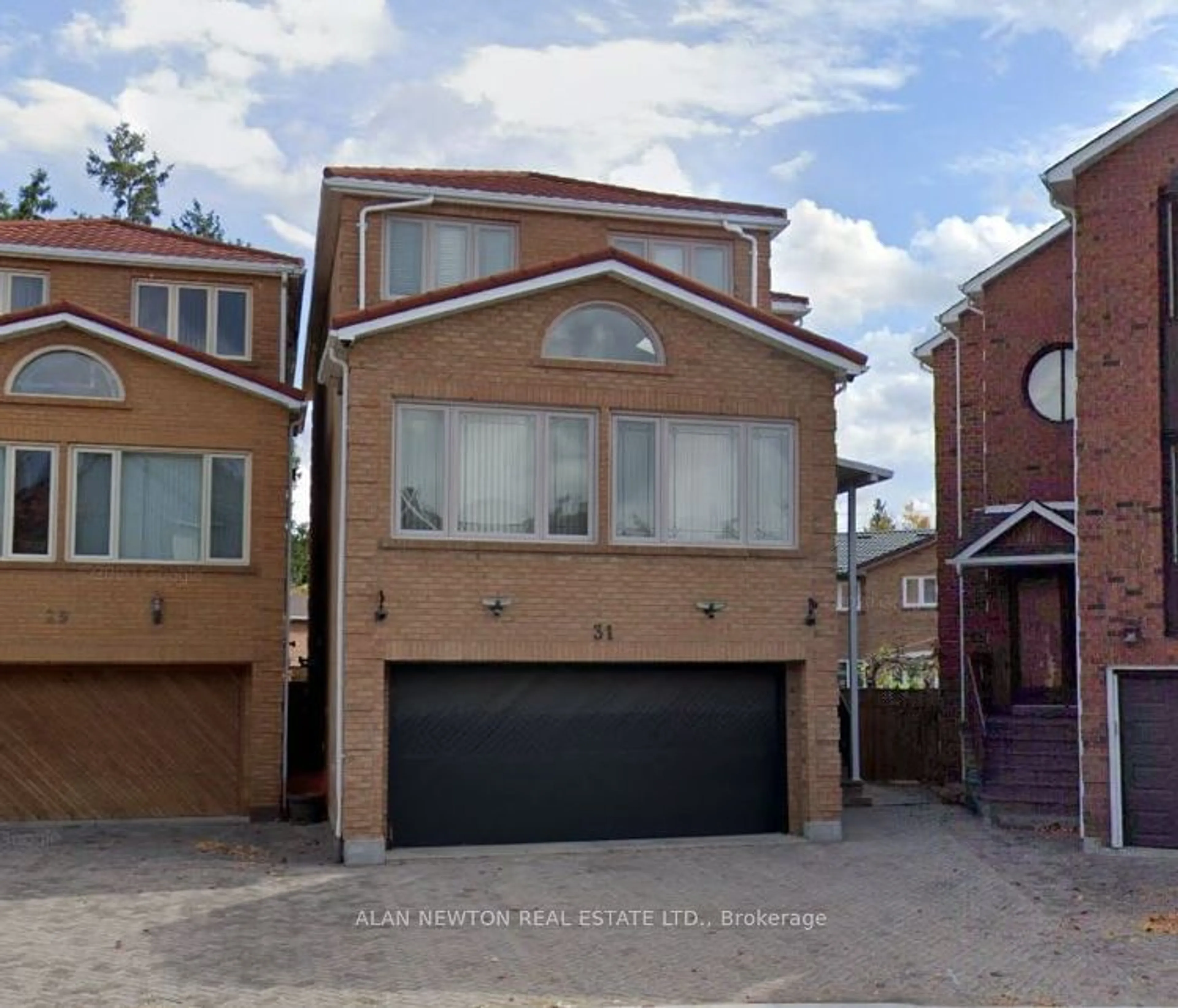 Home with brick exterior material, street for 31 Carnival Crt, Toronto Ontario M2R 3T7