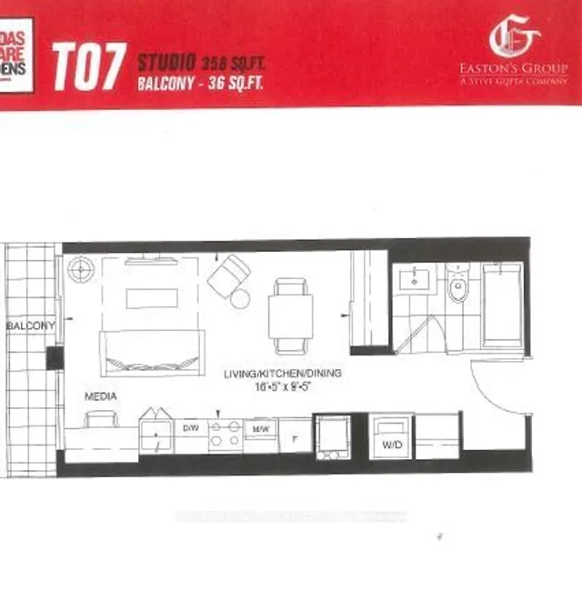 Additional property image - 251 Jarvis St Unit 3707