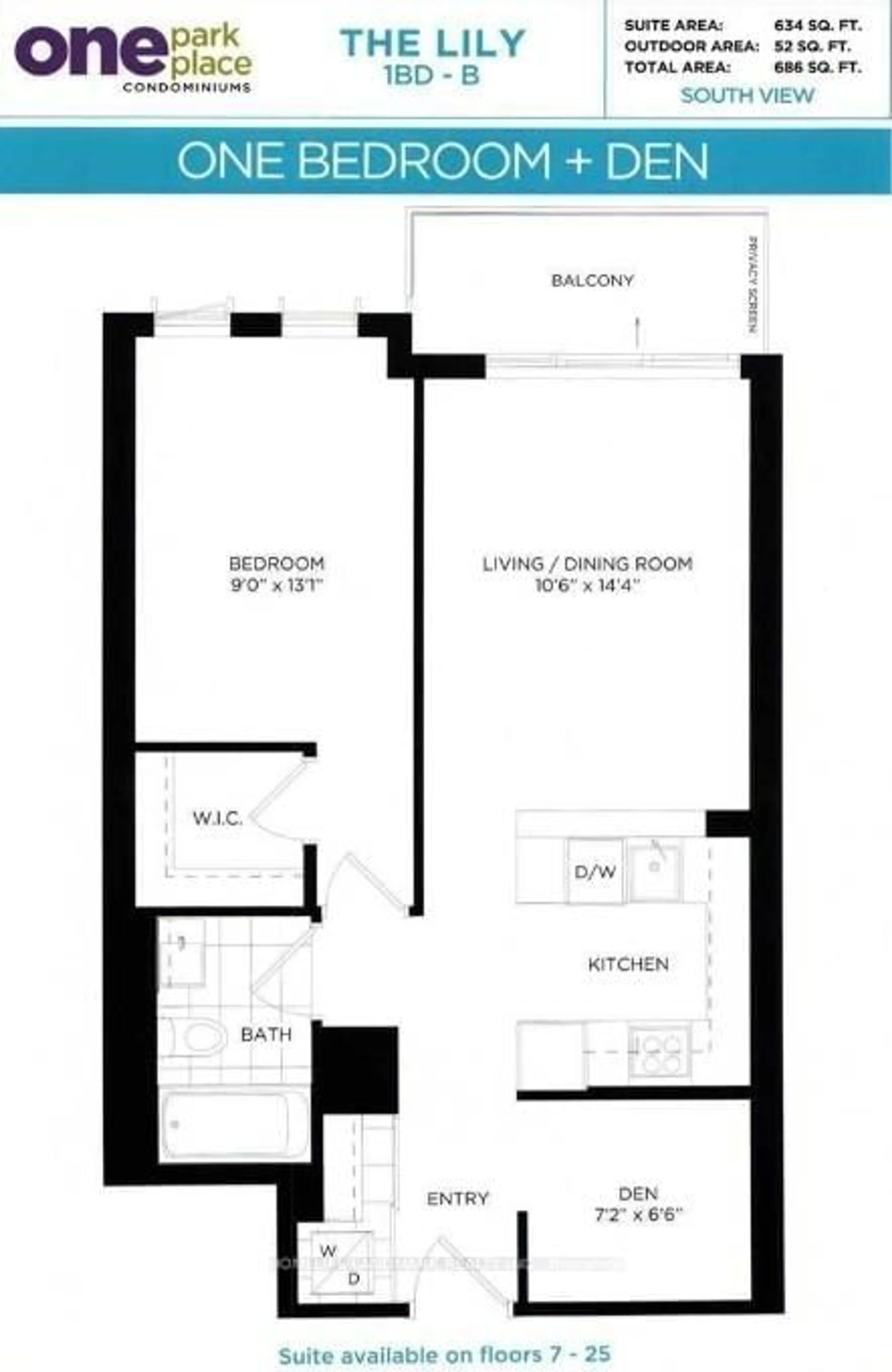 Floor plan for 170 Sumach St #1803, Toronto Ontario M5A 0C3