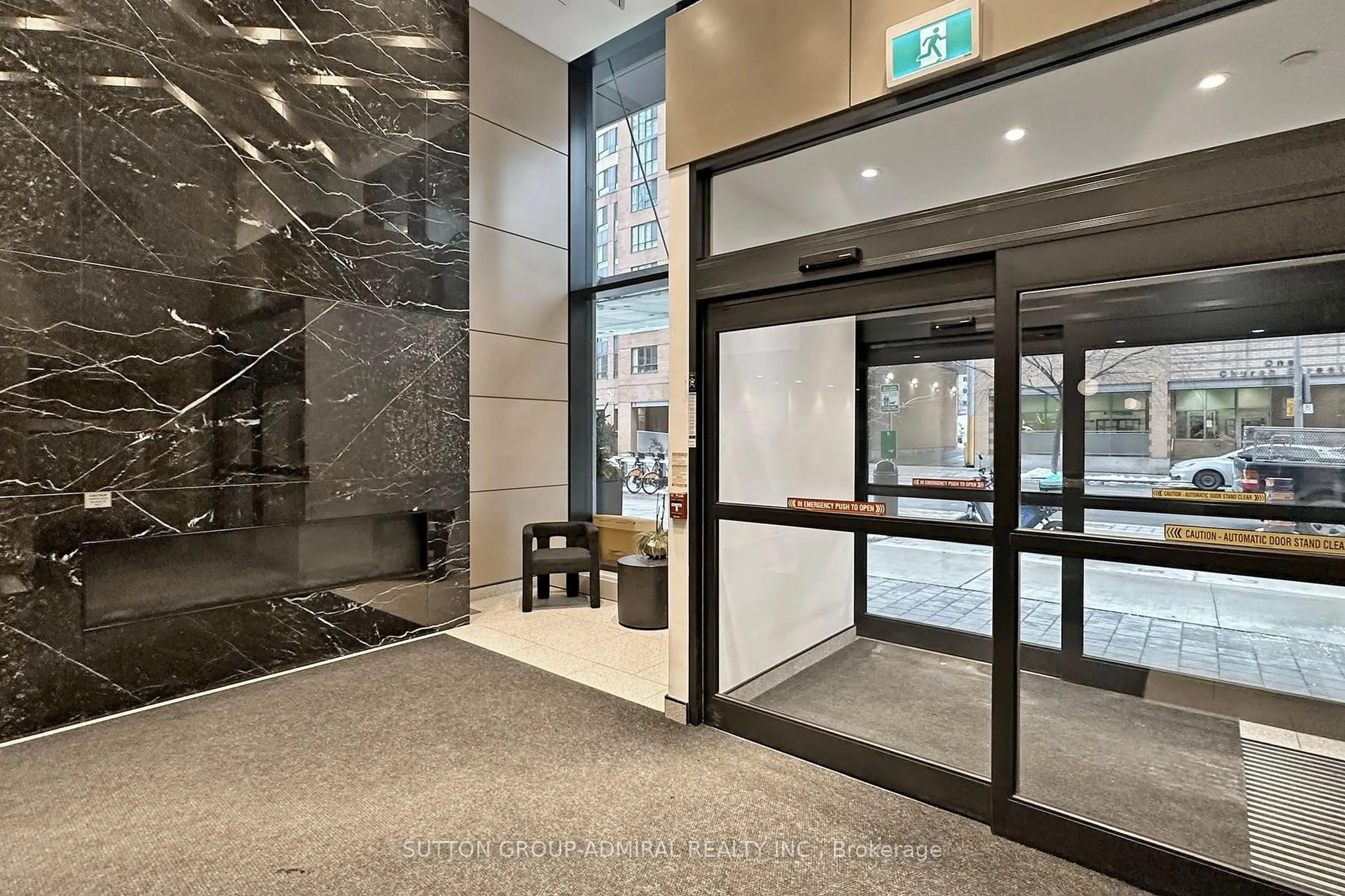 Indoor foyer for 2A Church St #308, Toronto Ontario M5E 0E1