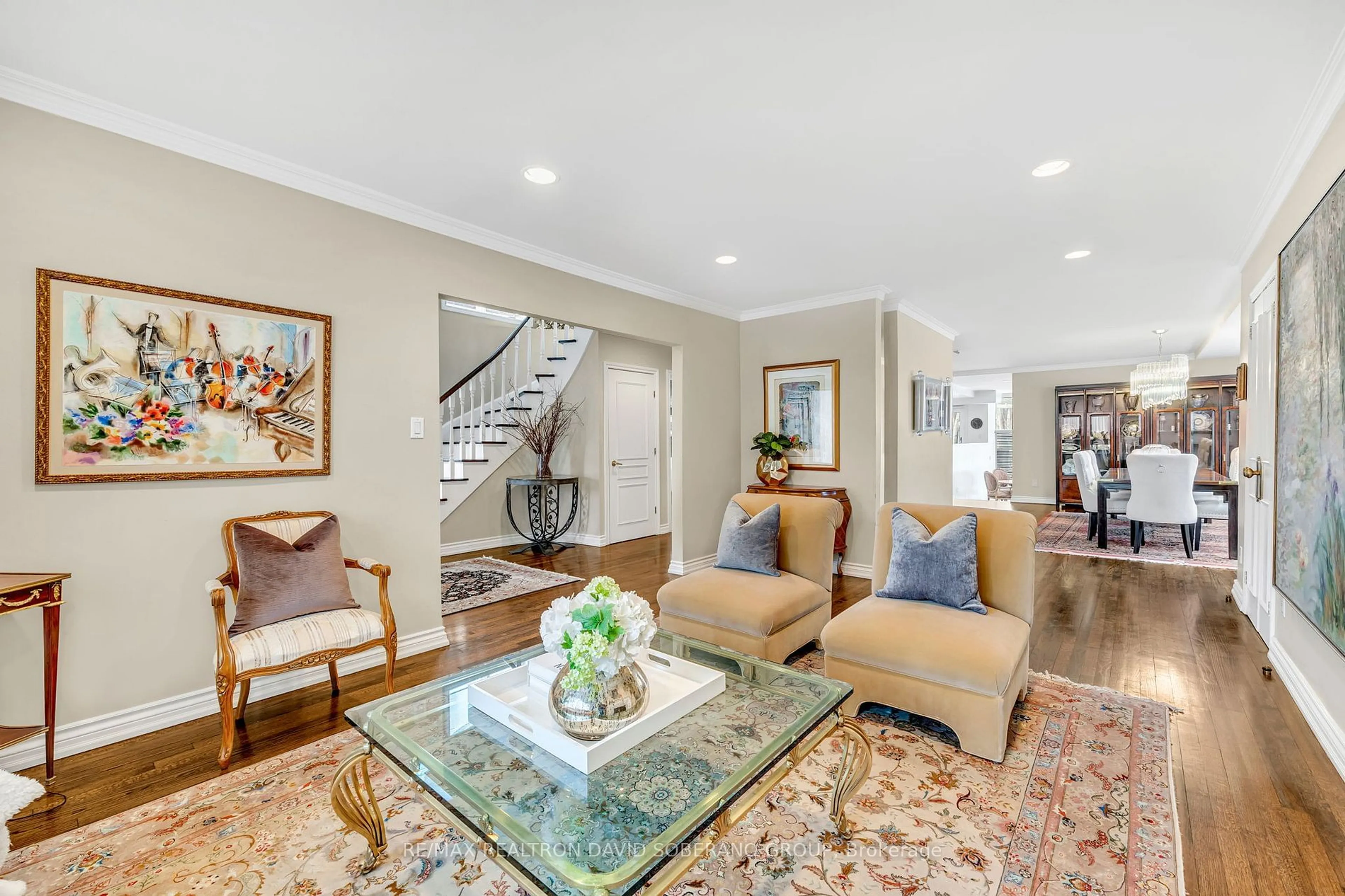Living room with furniture, unknown for 14 Northmount Ave, Toronto Ontario M3H 1N4