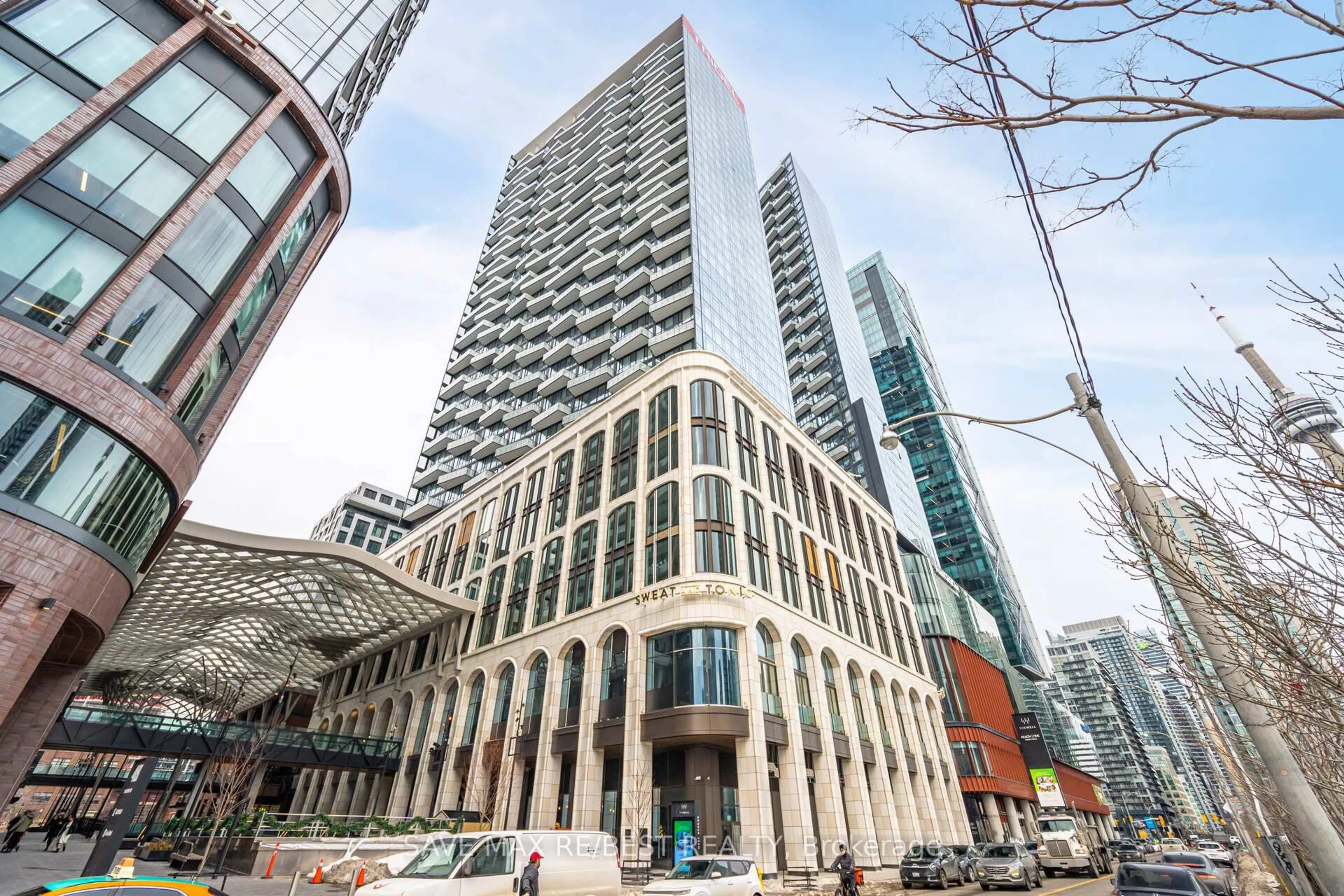 Patio, building for 470 Front St #2603, Toronto Ontario M5V 0V6