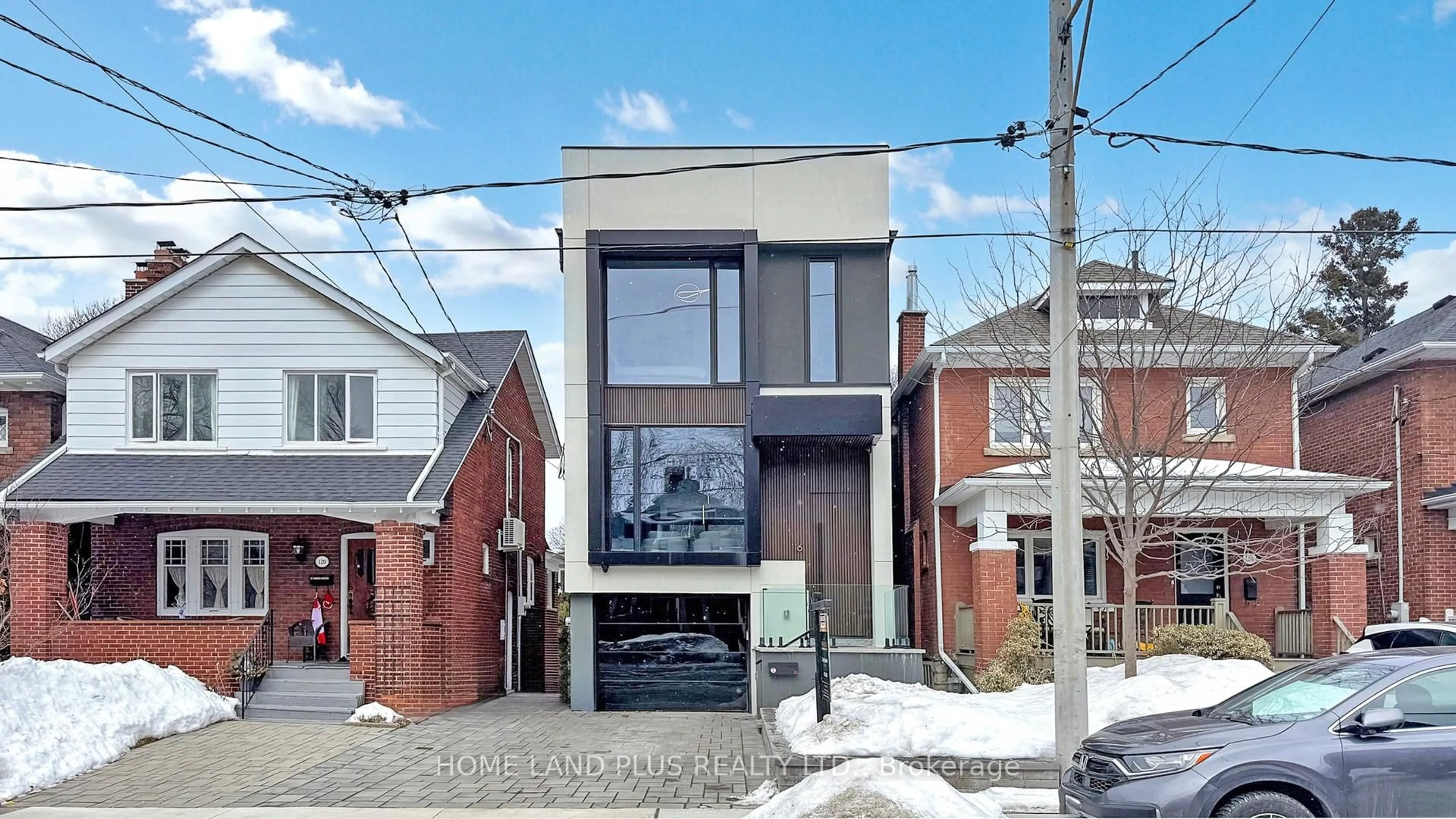 Home with brick exterior material, street for 116 Deloraine Ave, Toronto Ontario M5M 2A9