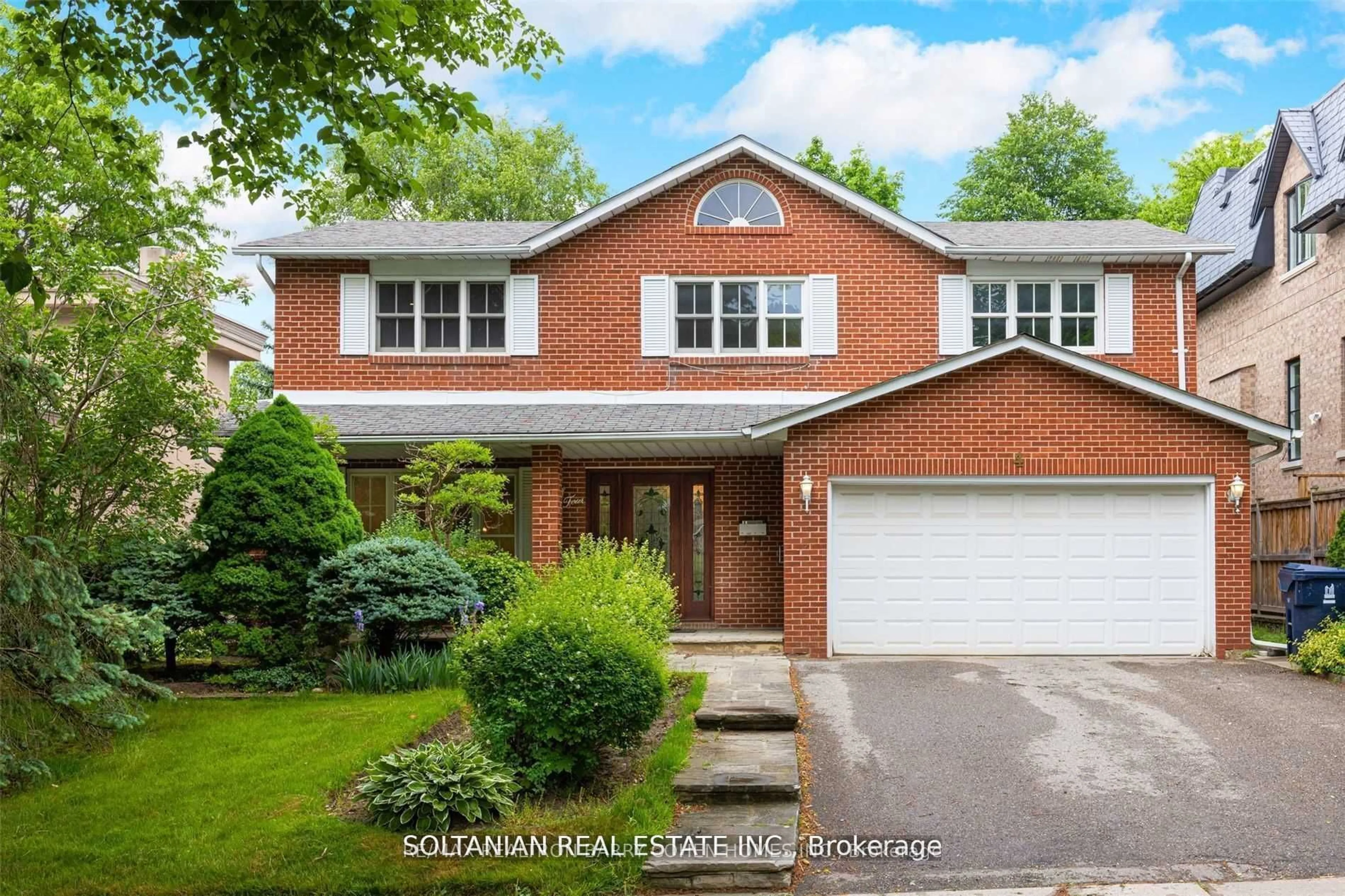 Home with brick exterior material, street for 4 Chipstead Rd, Toronto Ontario M3B 3E6