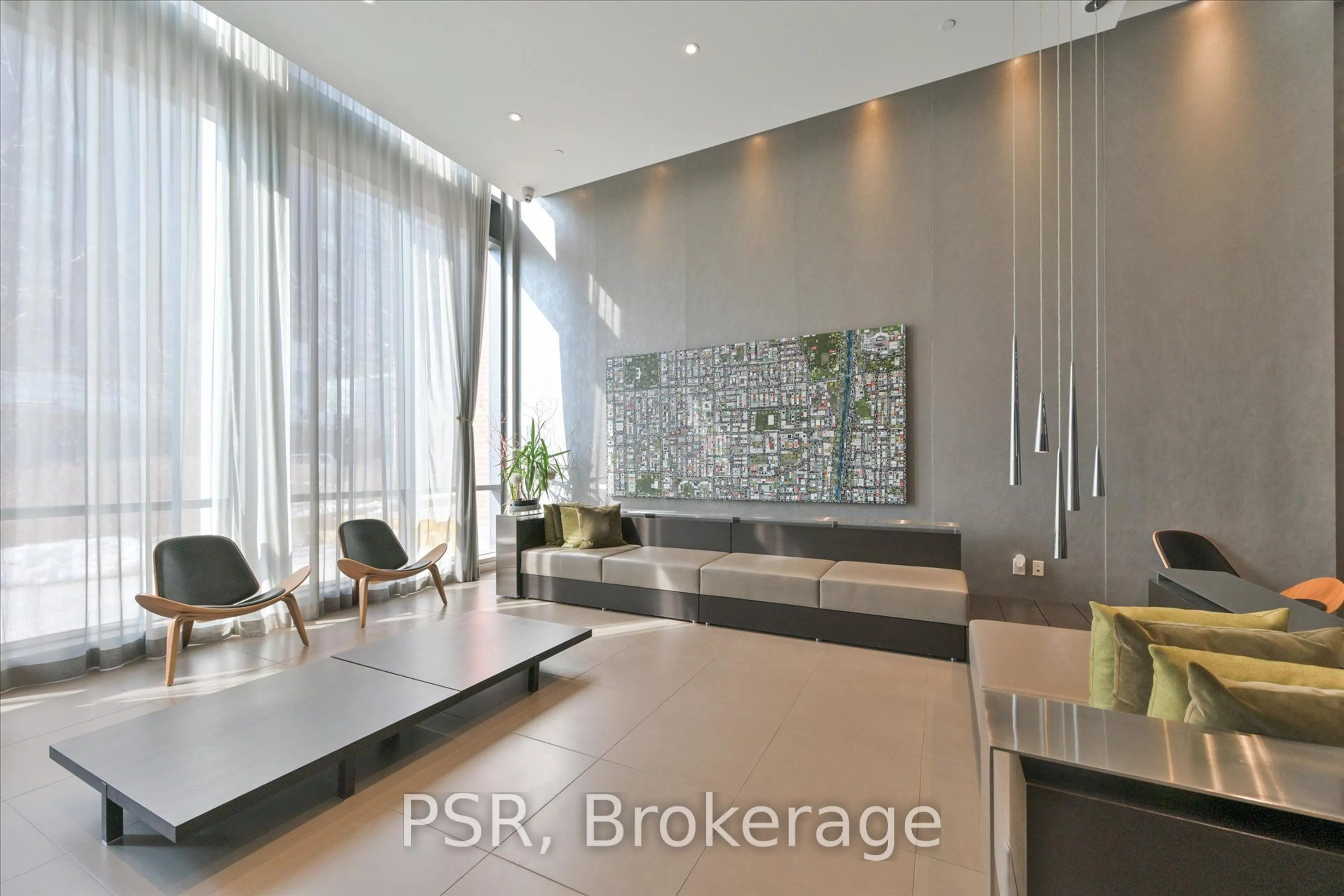 Lobby for 55 Regent Park Blvd #2803, Toronto Ontario M5A 0C2