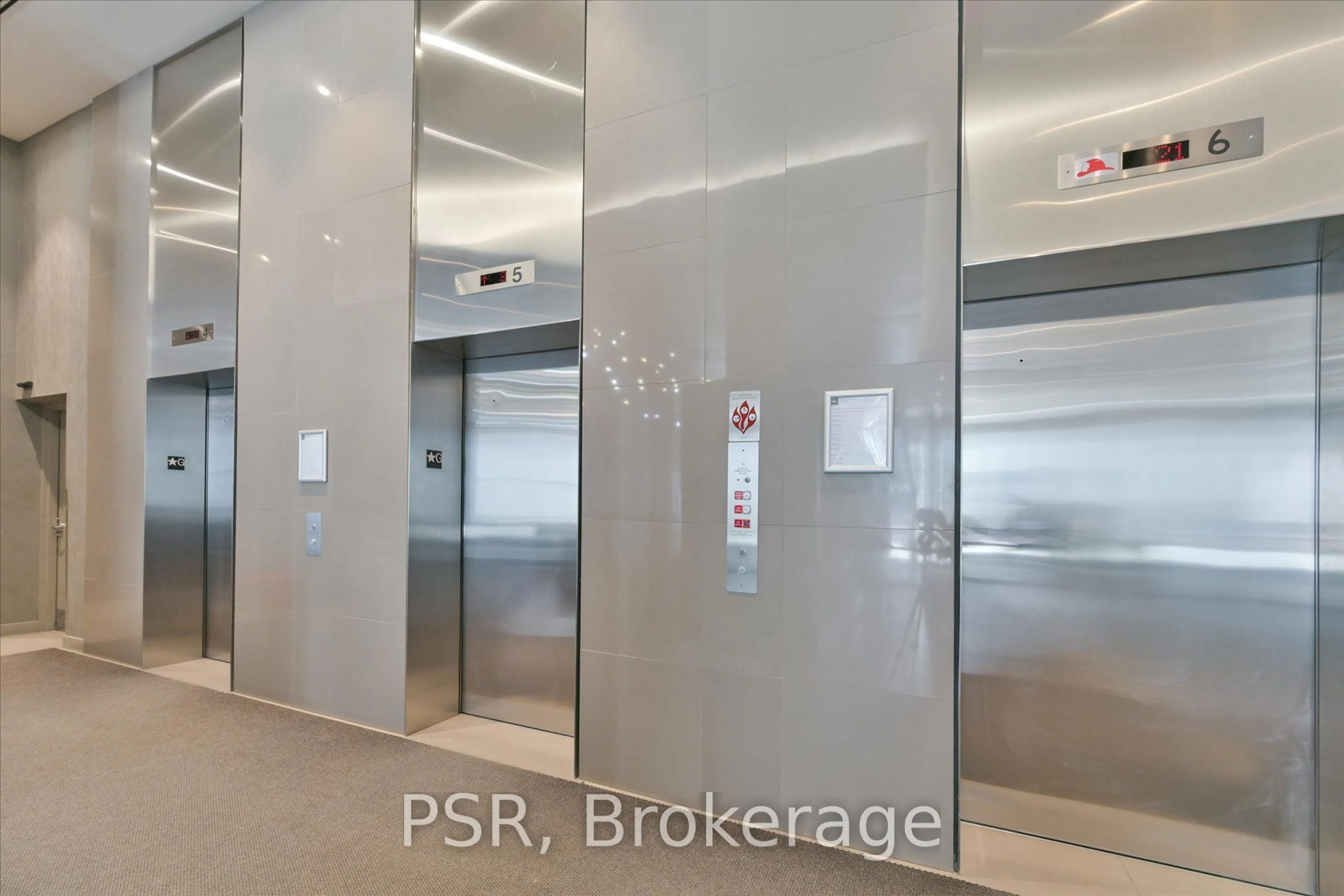 Indoor foyer for 55 Regent Park Blvd #2803, Toronto Ontario M5A 0C2