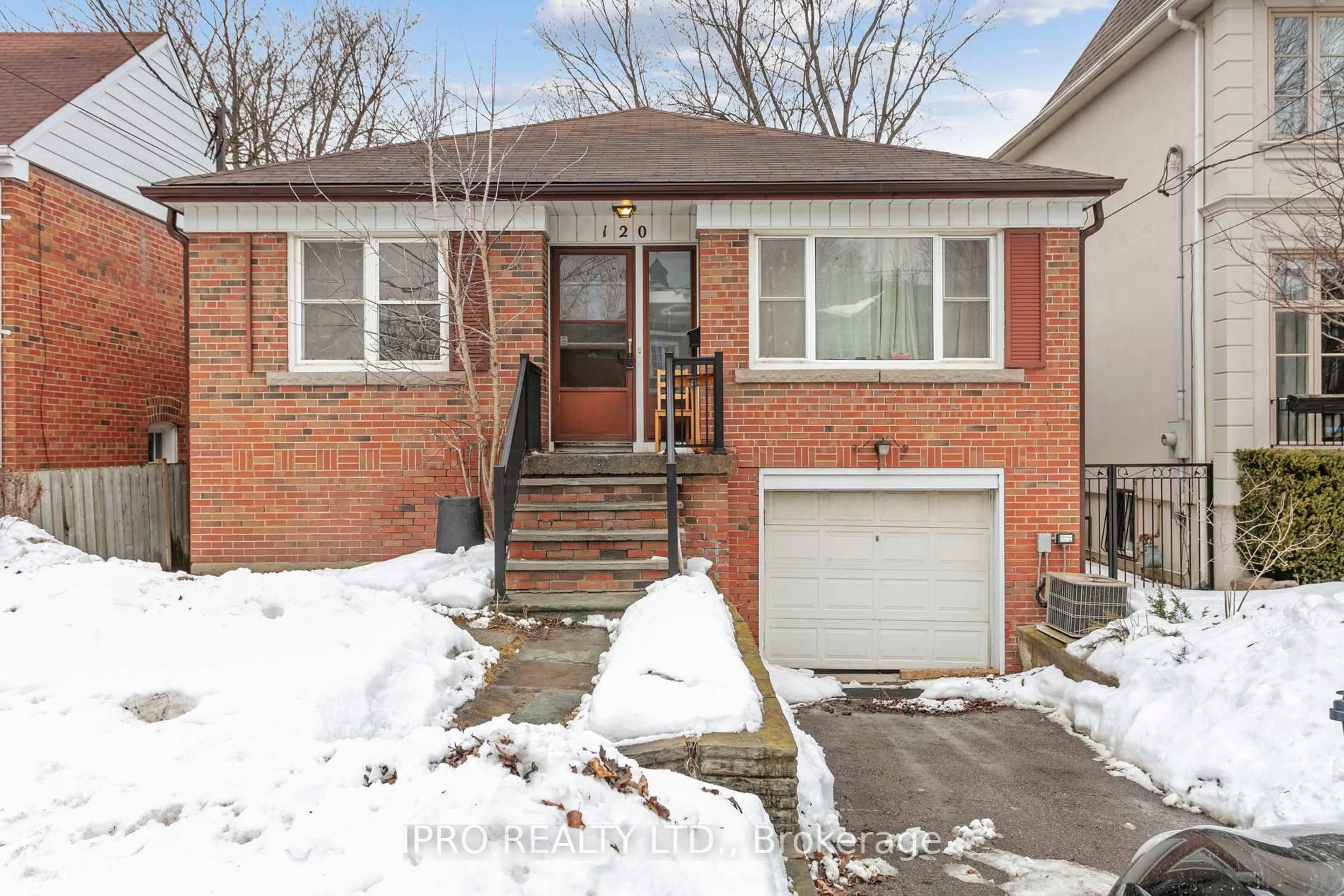 Home with brick exterior material, street for 120 Johnston Ave, Toronto Ontario M2N 1H2