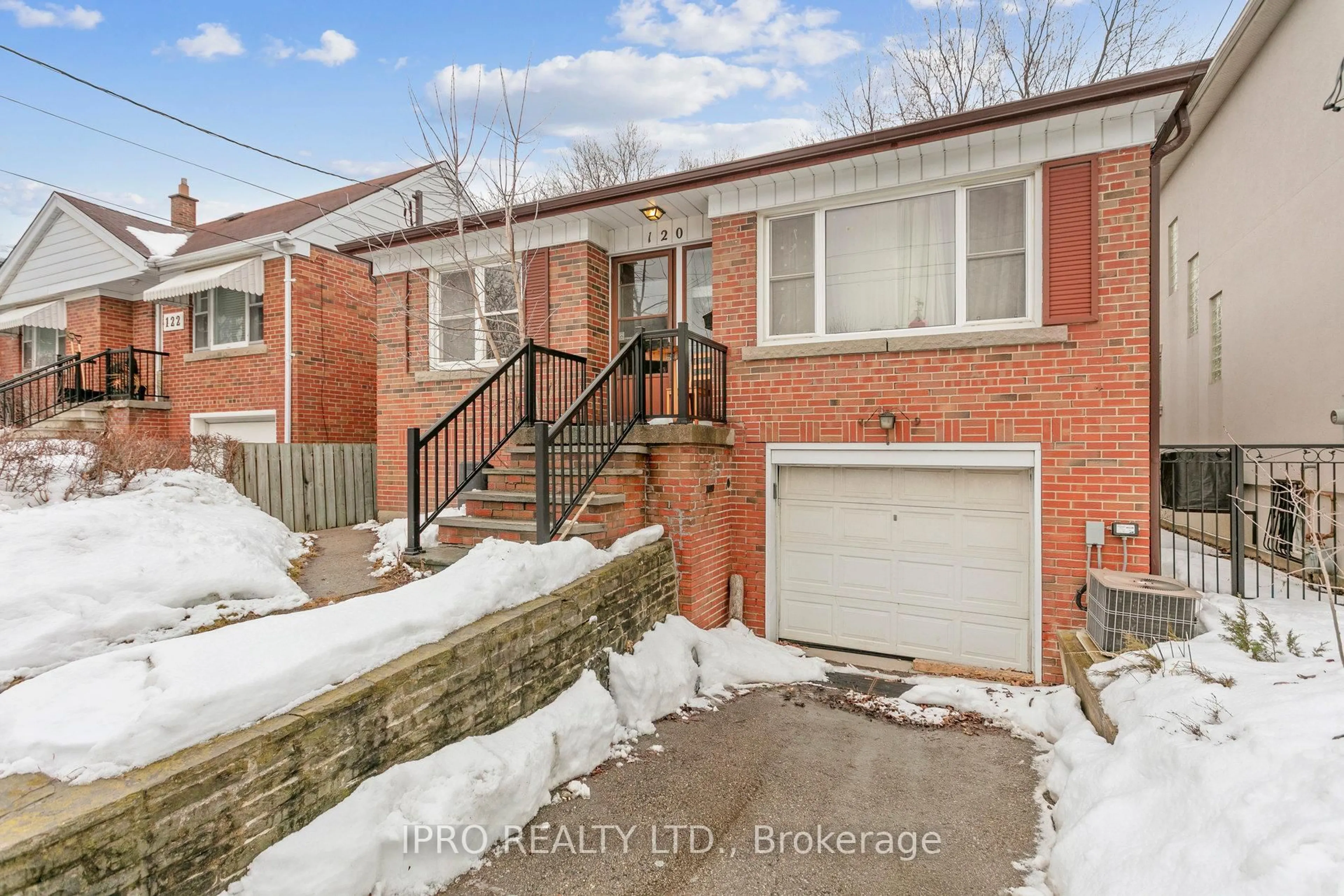 Home with brick exterior material, street for 120 Johnston Ave, Toronto Ontario M2N 1H2