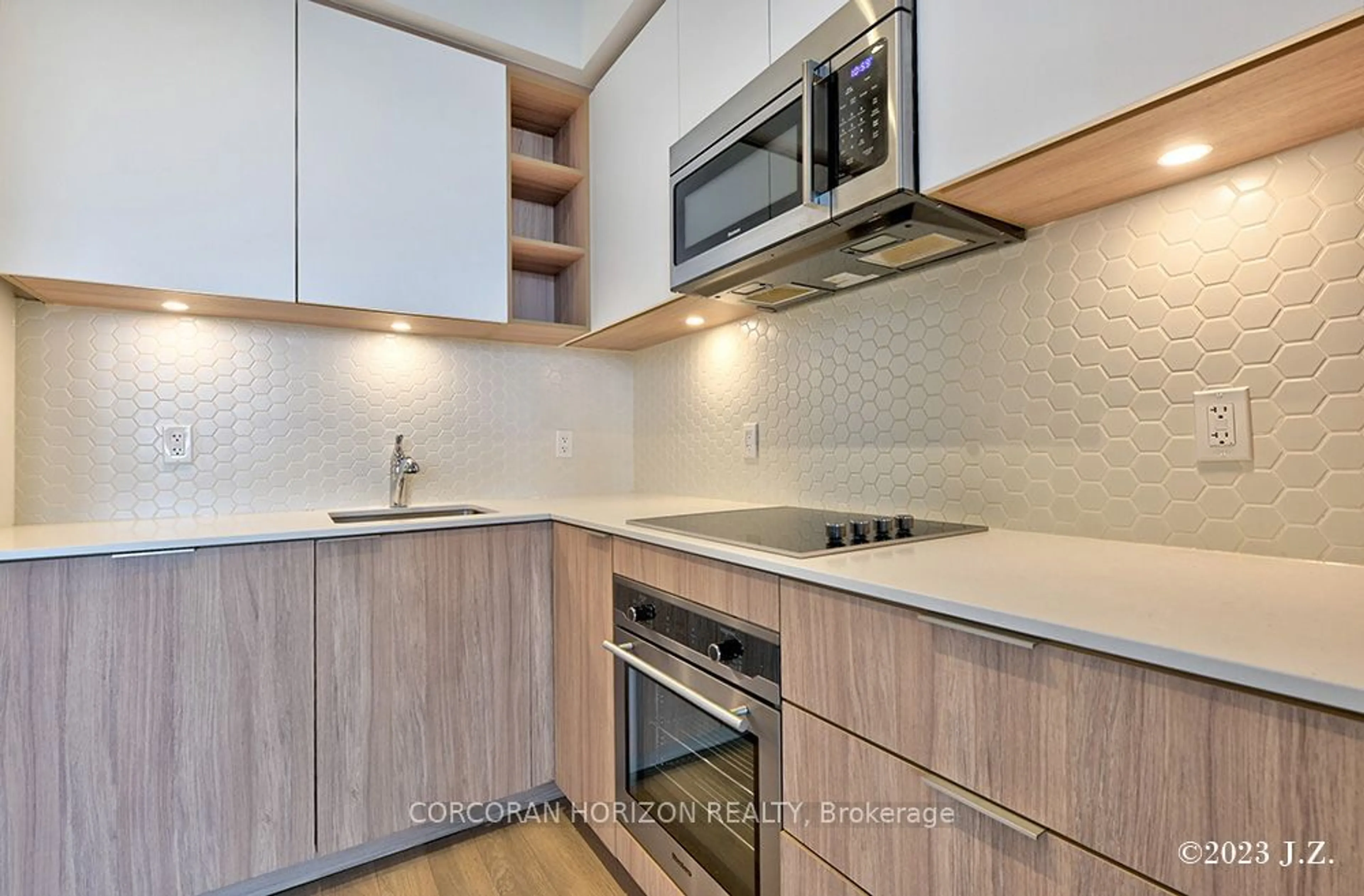 Standard kitchen, unknown for 50 Ordnance St #1808, Toronto Ontario M6K 0C9