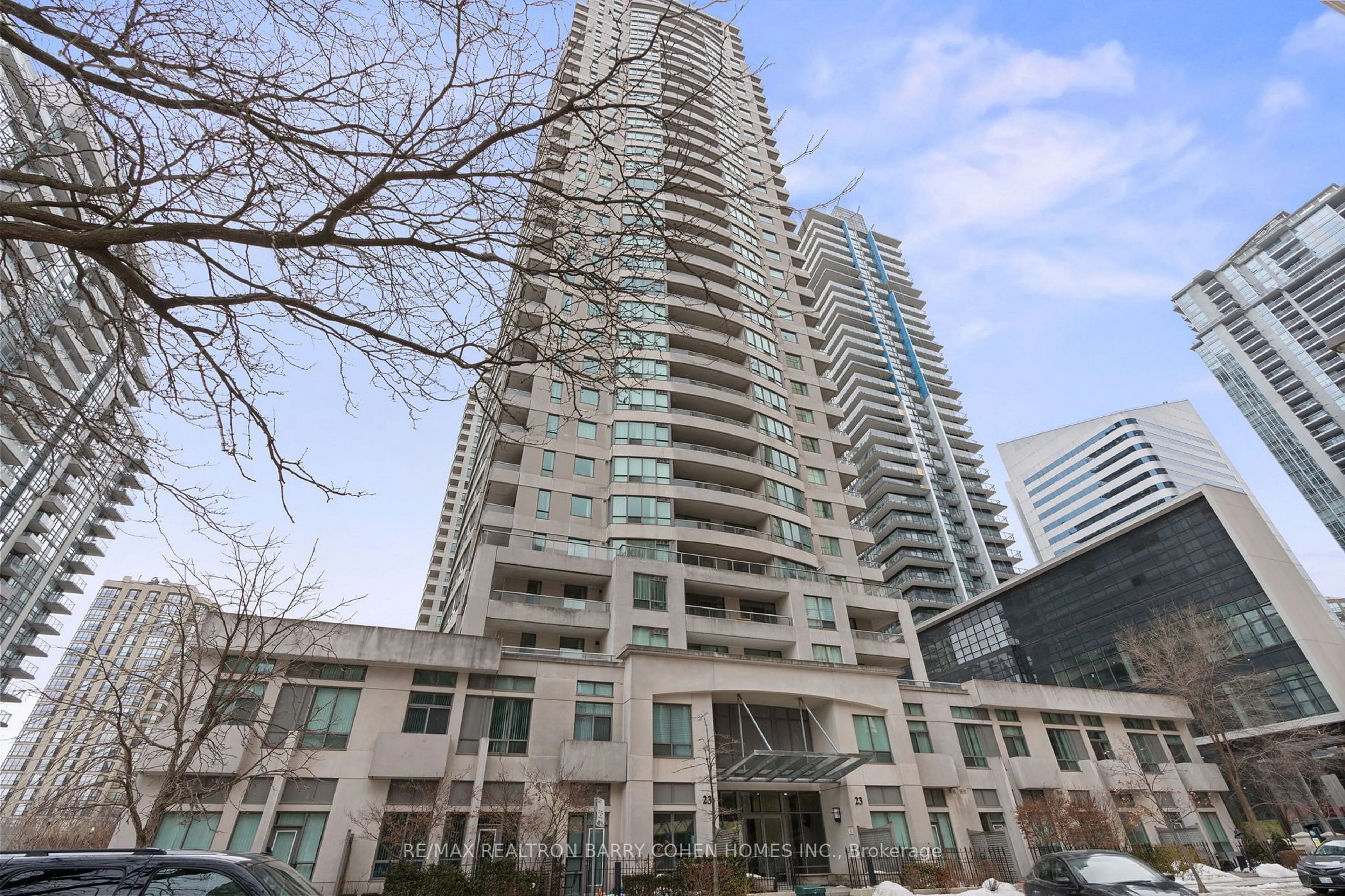 Patio, unknown for 23 Hollywood Ave #2606, Toronto Ontario M2N 7L8