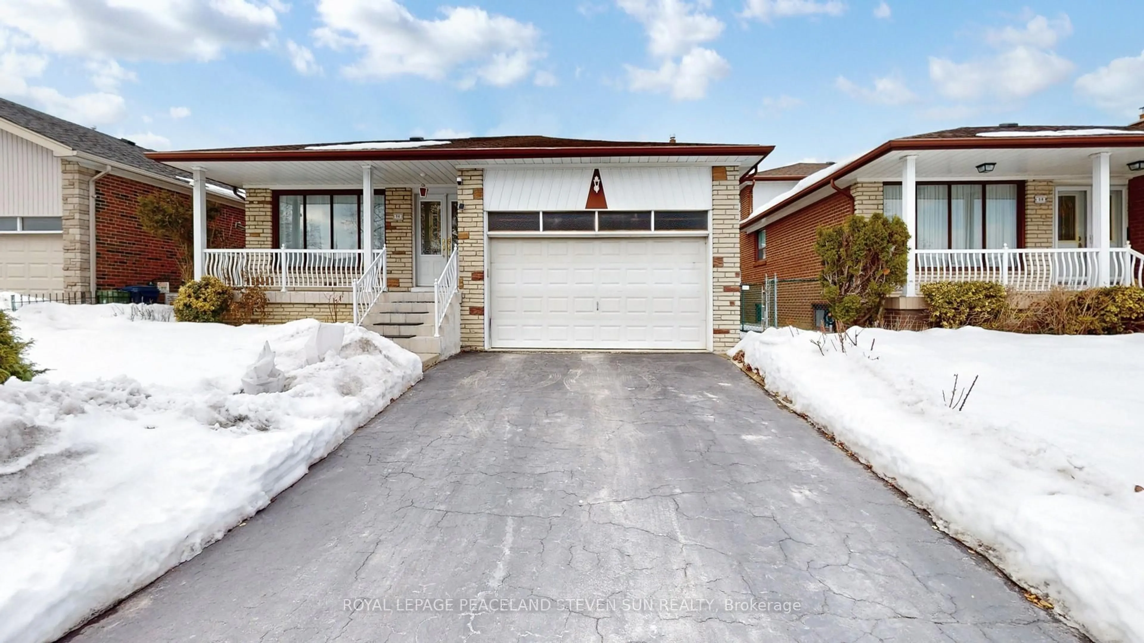 Home with brick exterior material, street for 56 Bickerton Cres, Toronto Ontario M2J 3T1