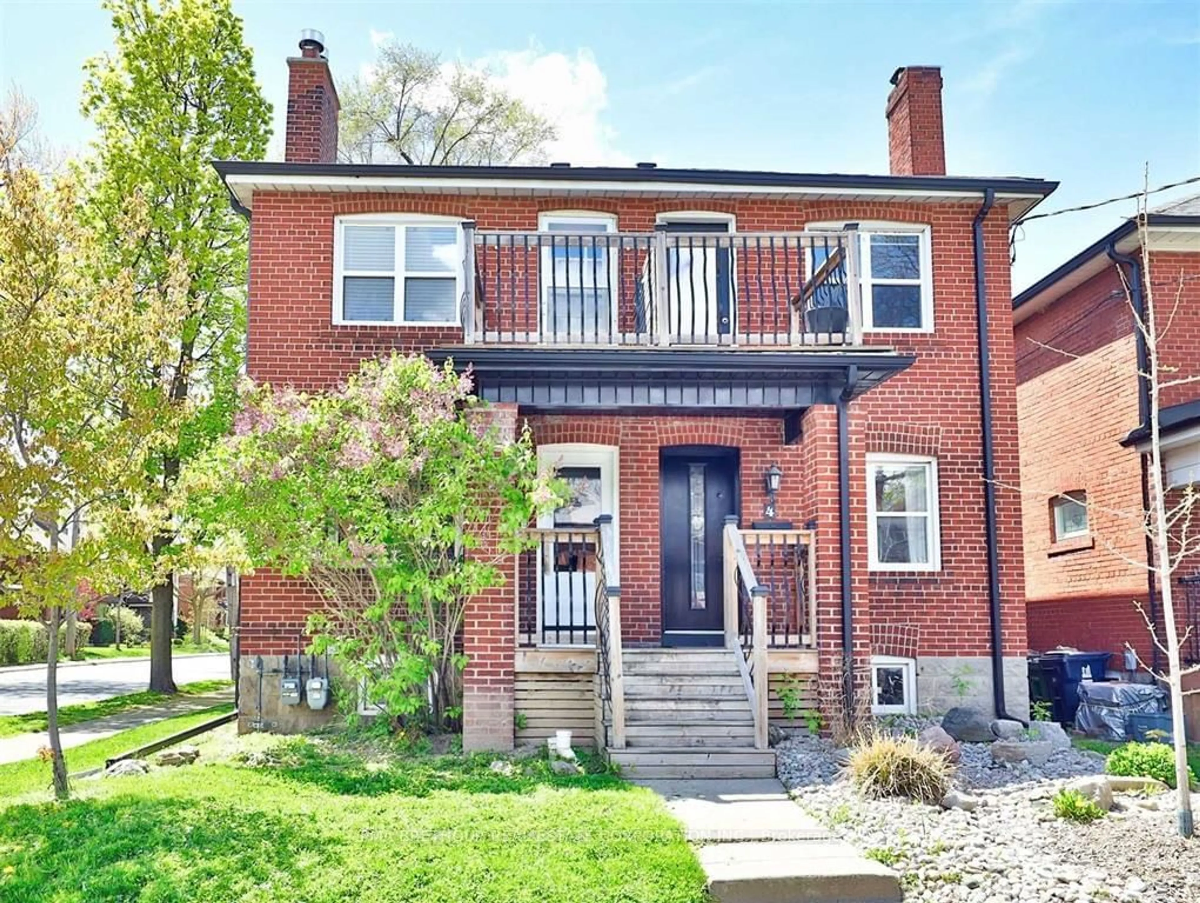 Home with brick exterior material, street for 4 Belle Ayre Blvd, Toronto Ontario M4S 2P7