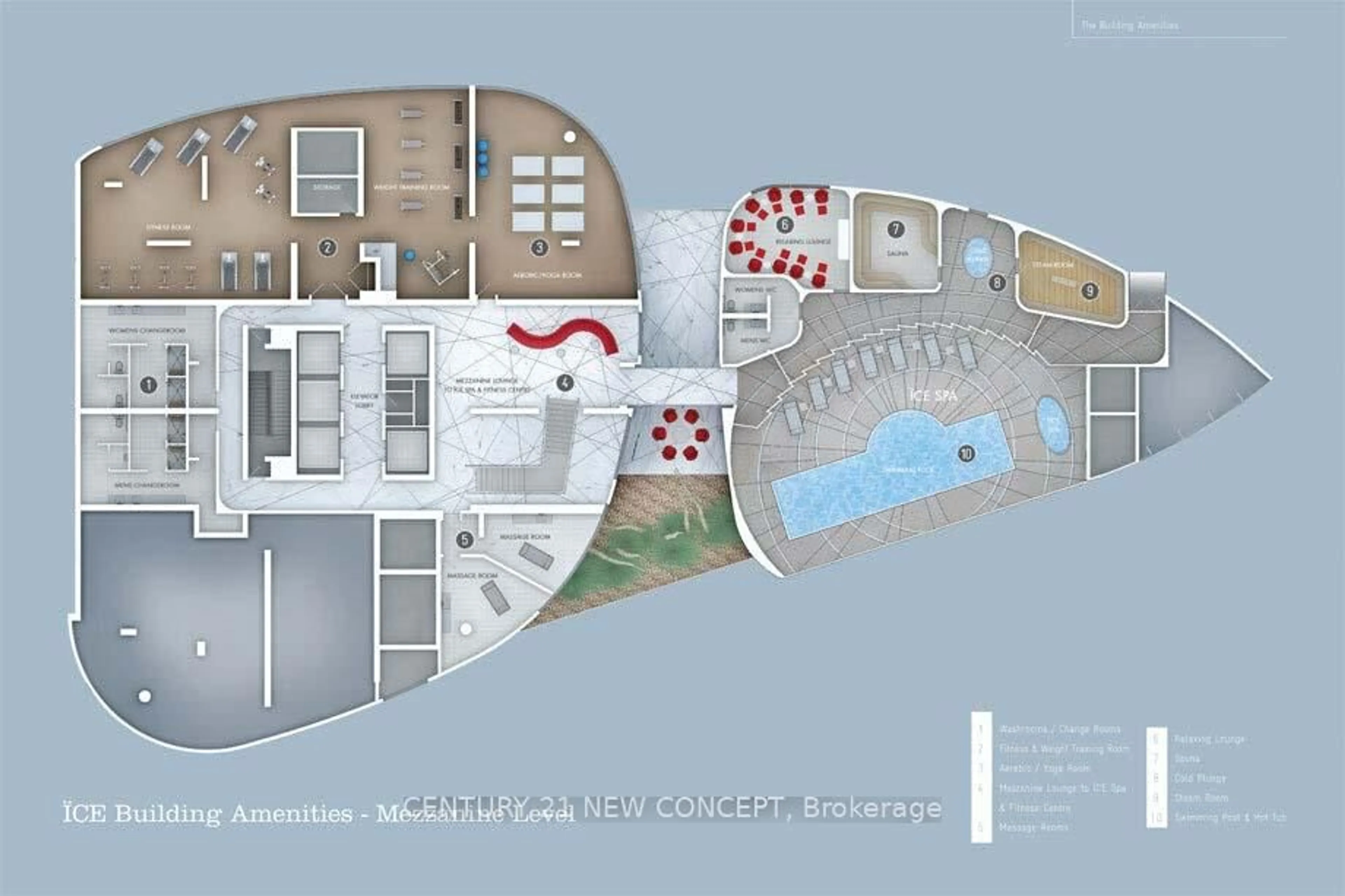 Floor plan for 12 York St #4610, Toronto Ontario M5J 0A9