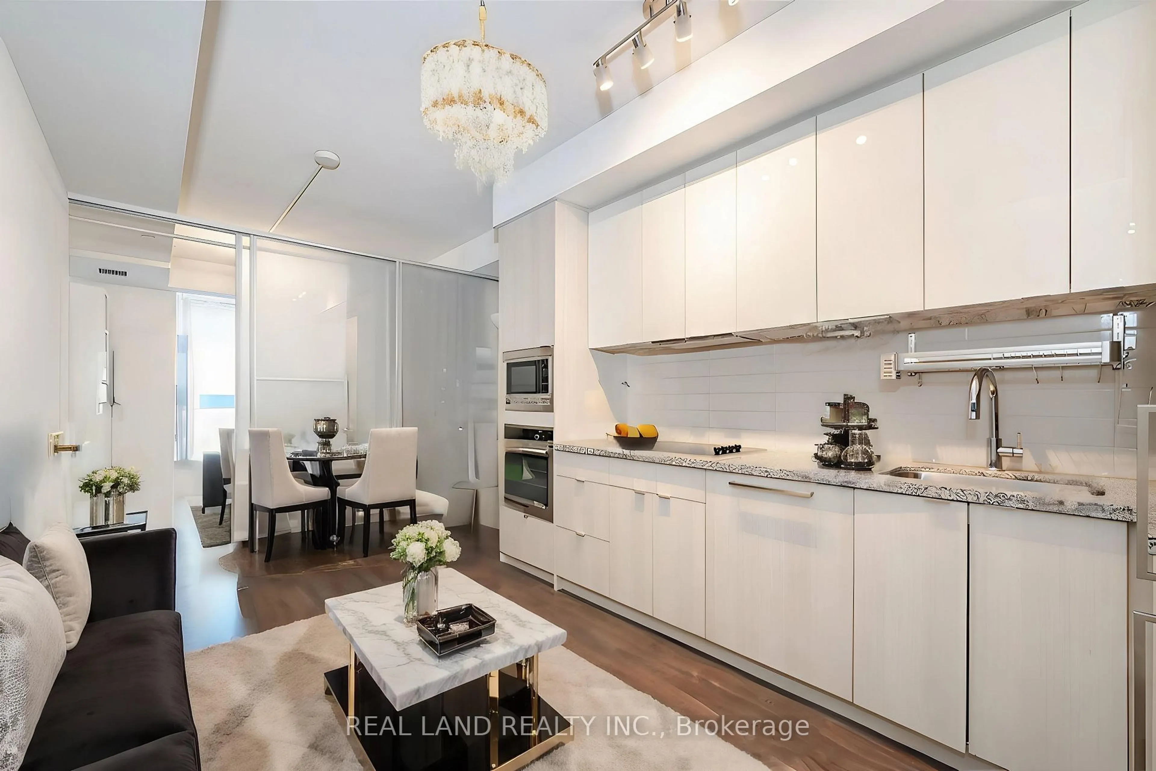 Open concept kitchen, unknown for 115 Blue Jays Way #310, Toronto Ontario M5V 0N4