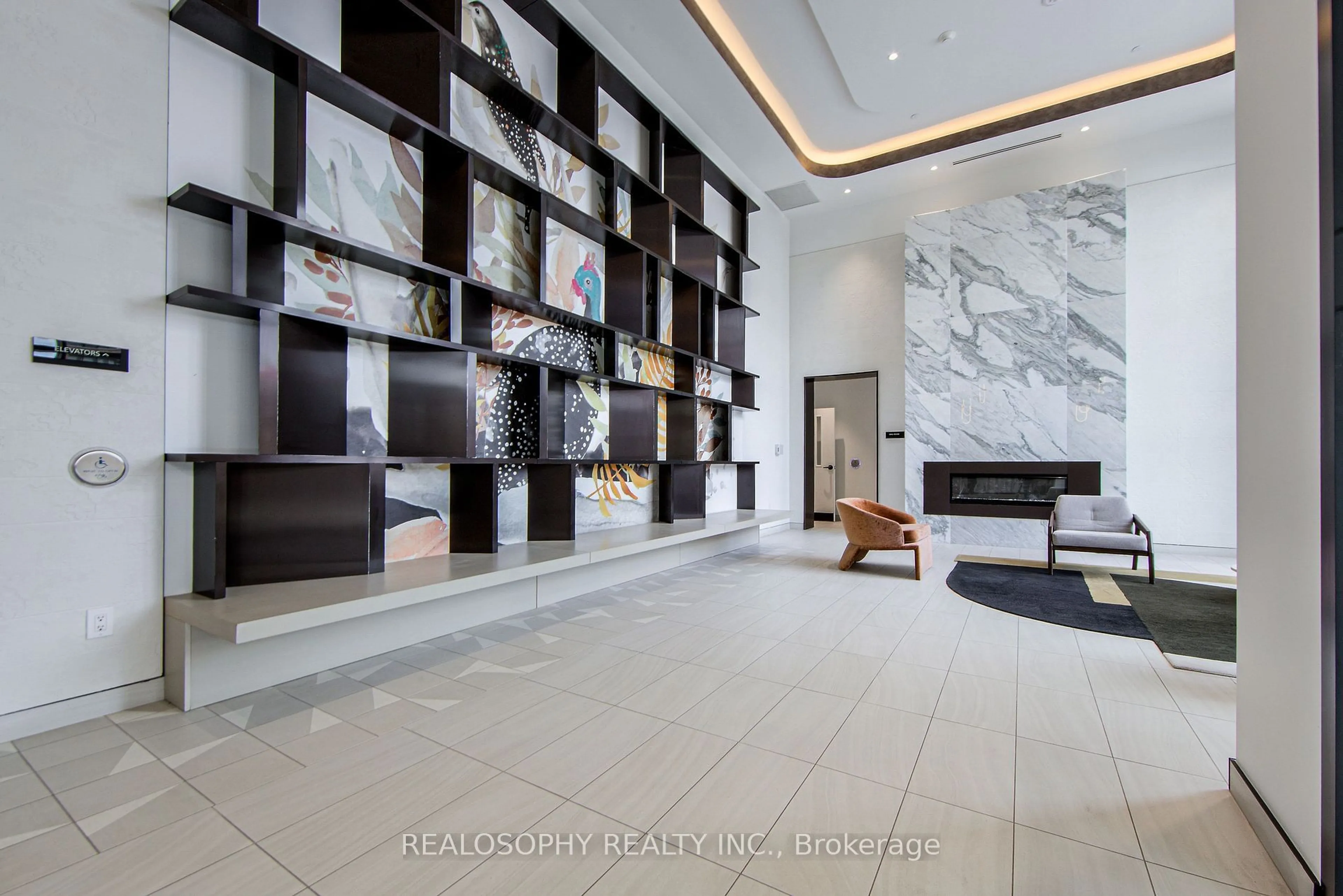 Lobby for 130 River St #1905, Toronto Ontario M5A 0R8