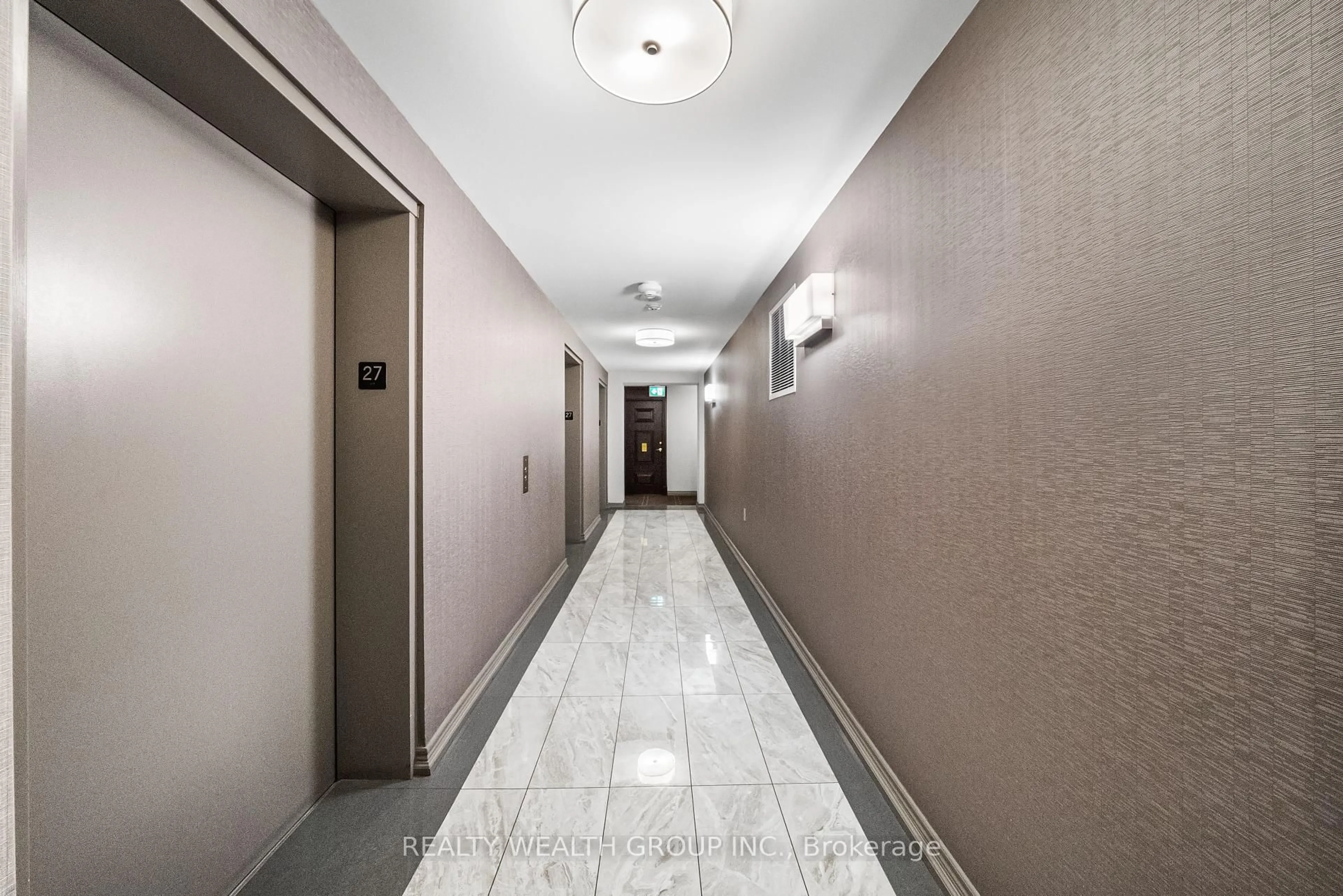 Indoor foyer for 22 Olive Ave #2710, Toronto Ontario M2N 7G6