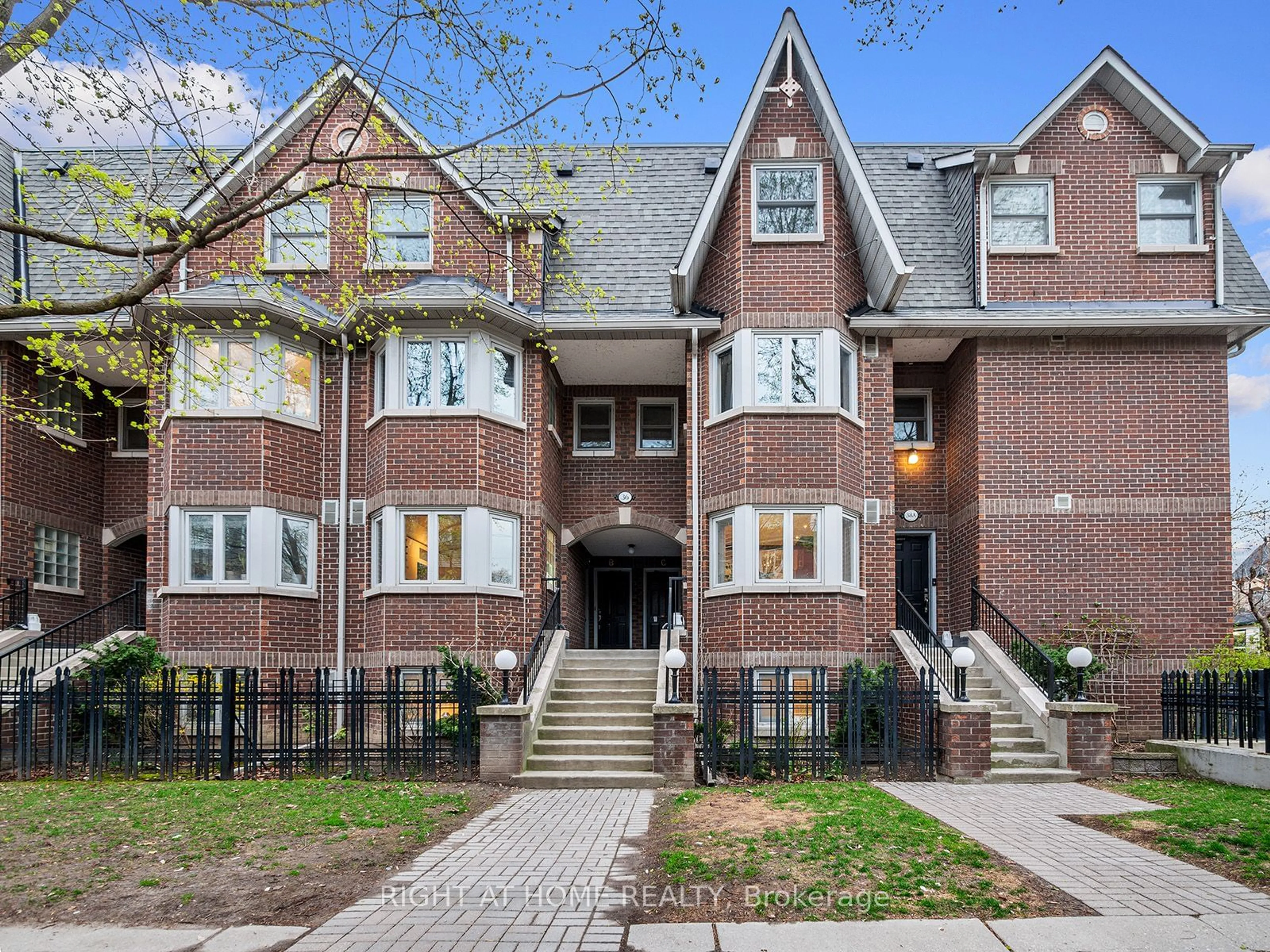 Home with brick exterior material, street for 36D Massey St, Toronto Ontario M6J 3T1