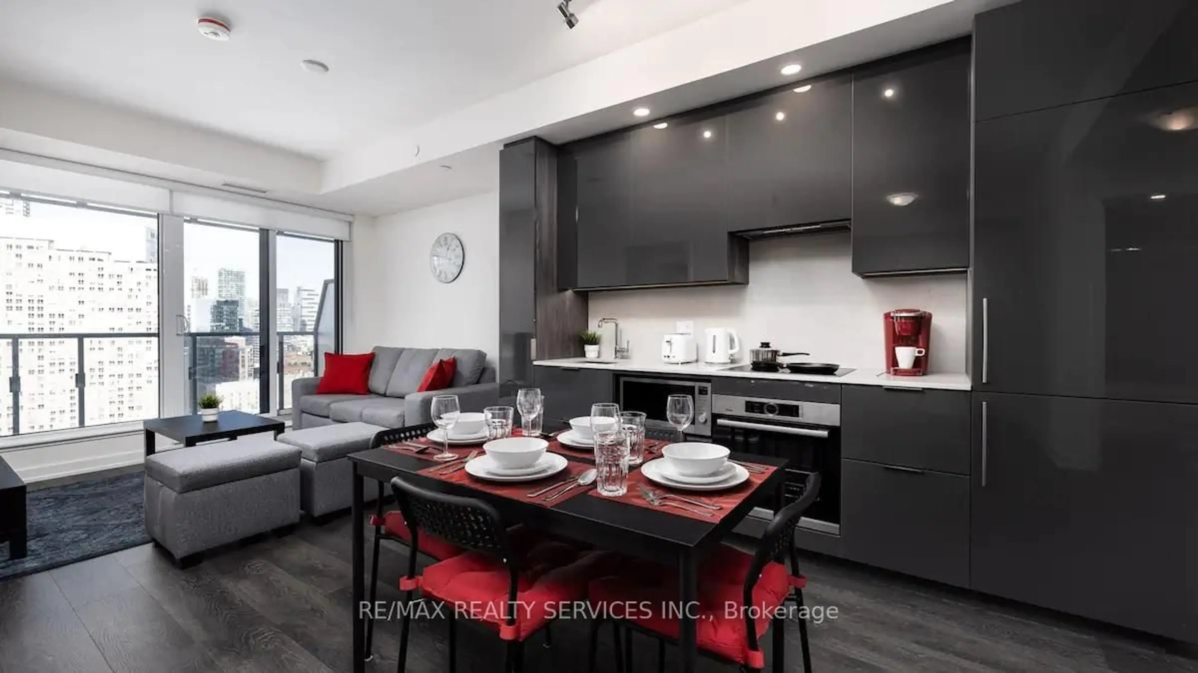 Open concept kitchen, unknown for 28 Freeland St #1806, Toronto Ontario M5E 0E3