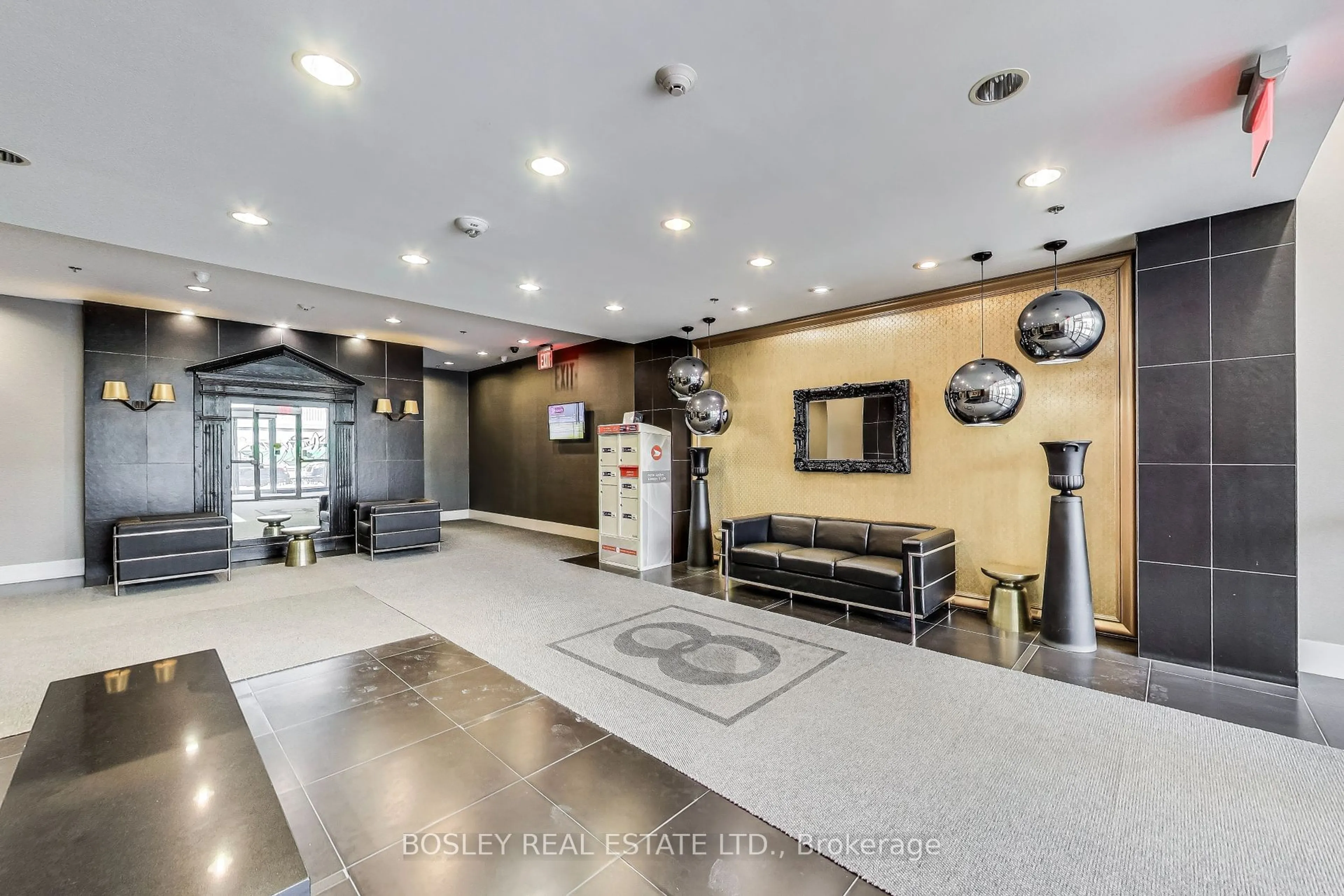 Lobby for 8 Gladstone Ave #PH 709, Toronto Ontario M6J 3K6