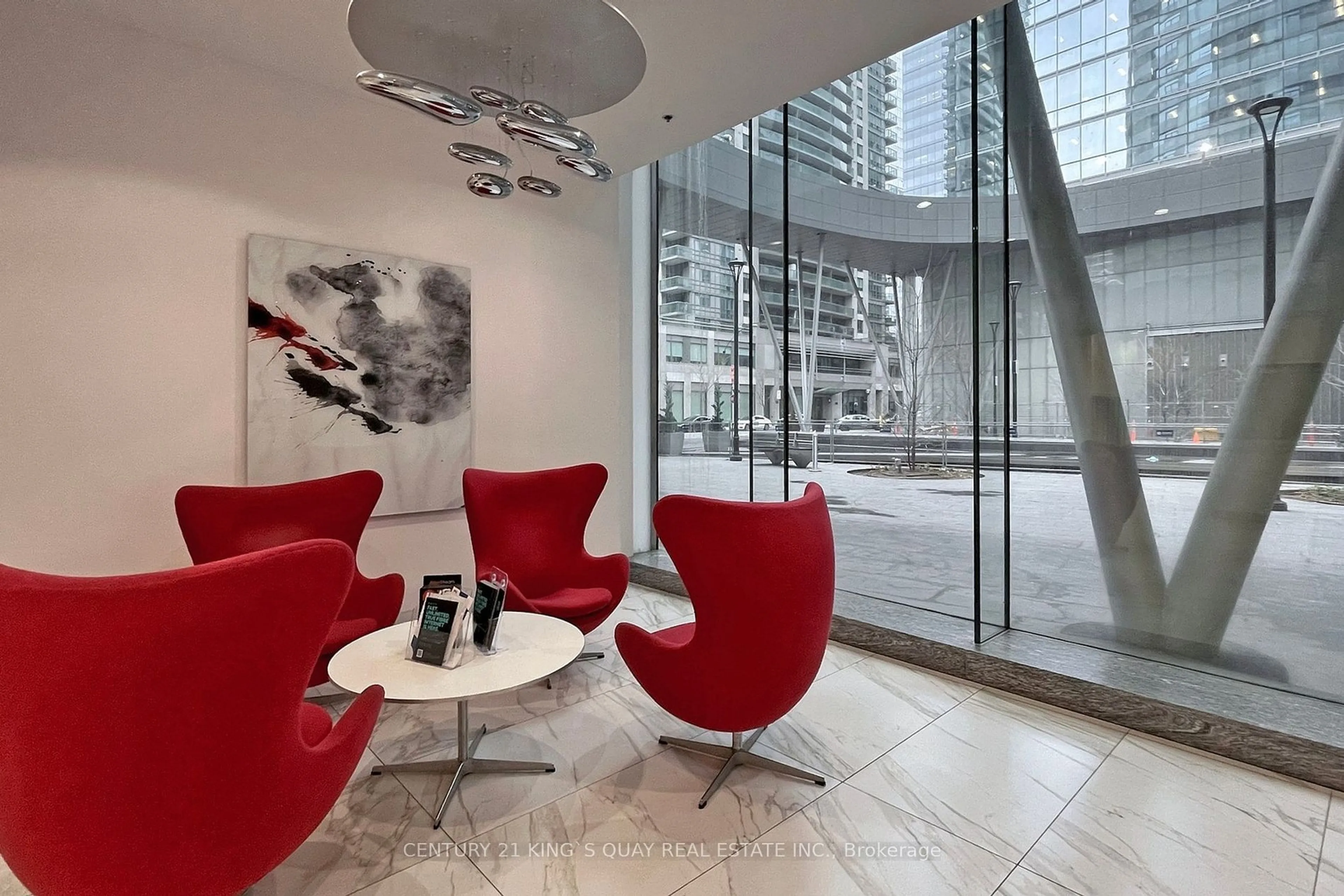 Lobby for 12 York St #808, Toronto Ontario M5J 0A9