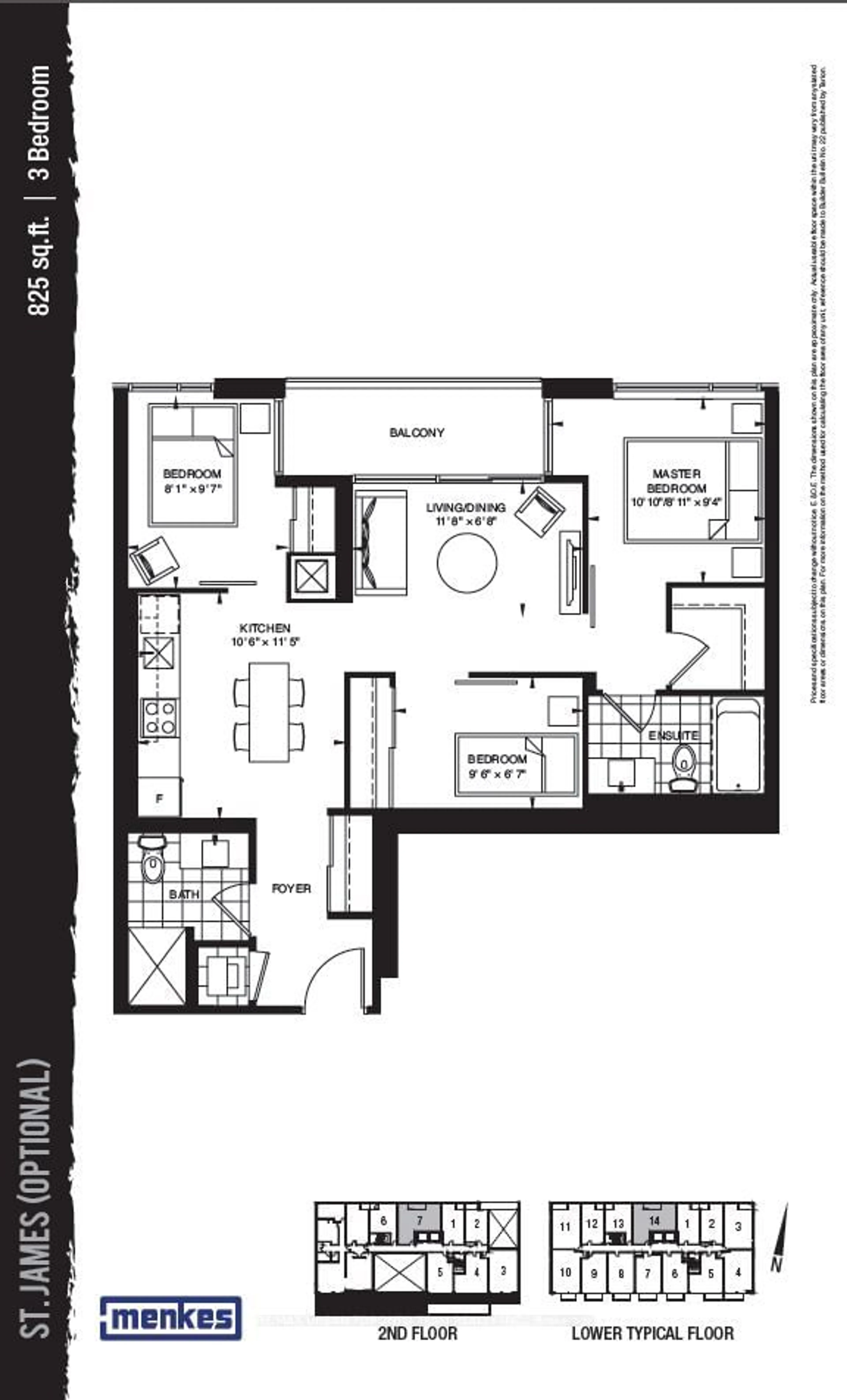 Floor plan for 435 Richmond St #514, Toronto Ontario M5V 0N1