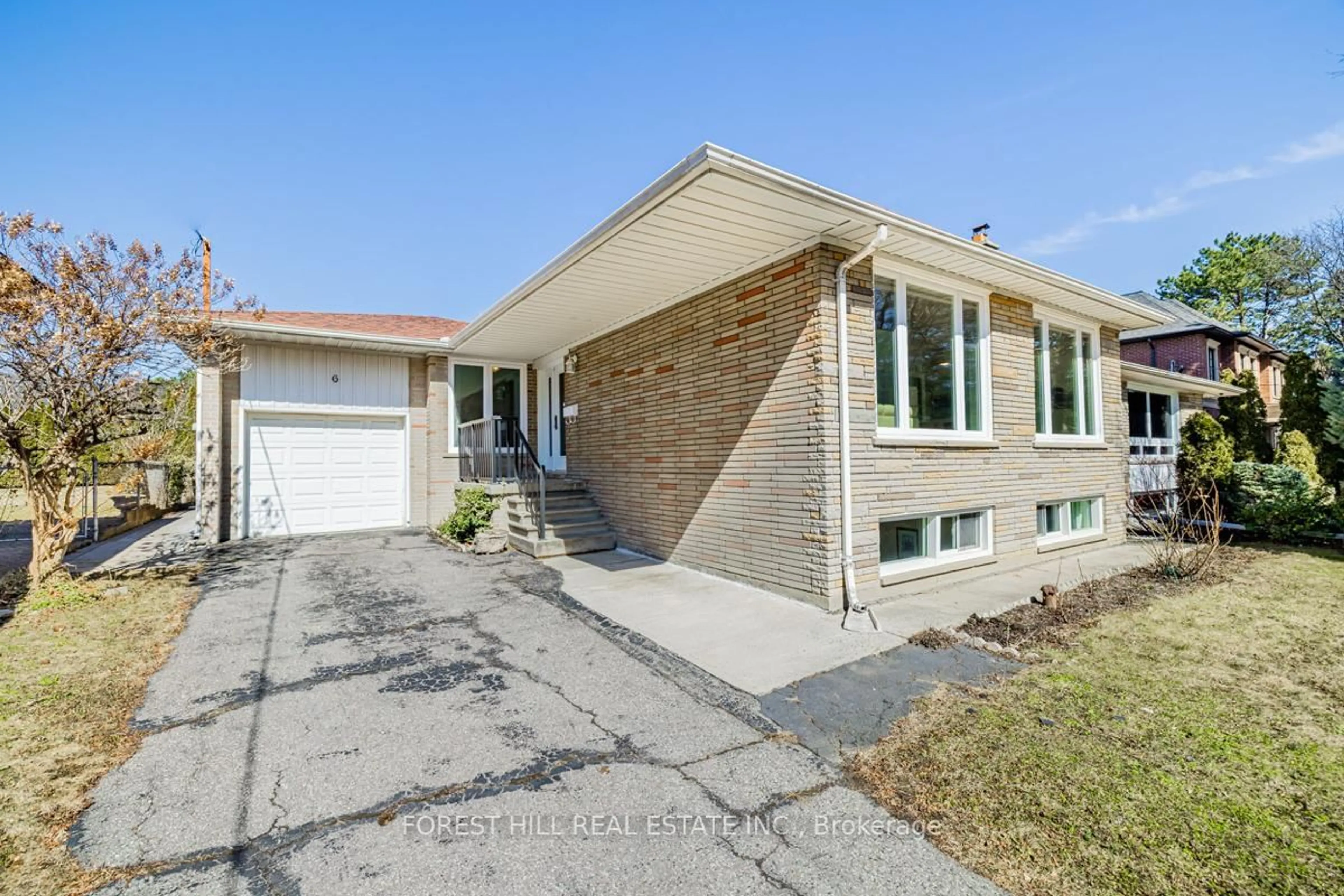 Home with brick exterior material, street for 6 Arrowstook Rd, Toronto Ontario M2K 1J9