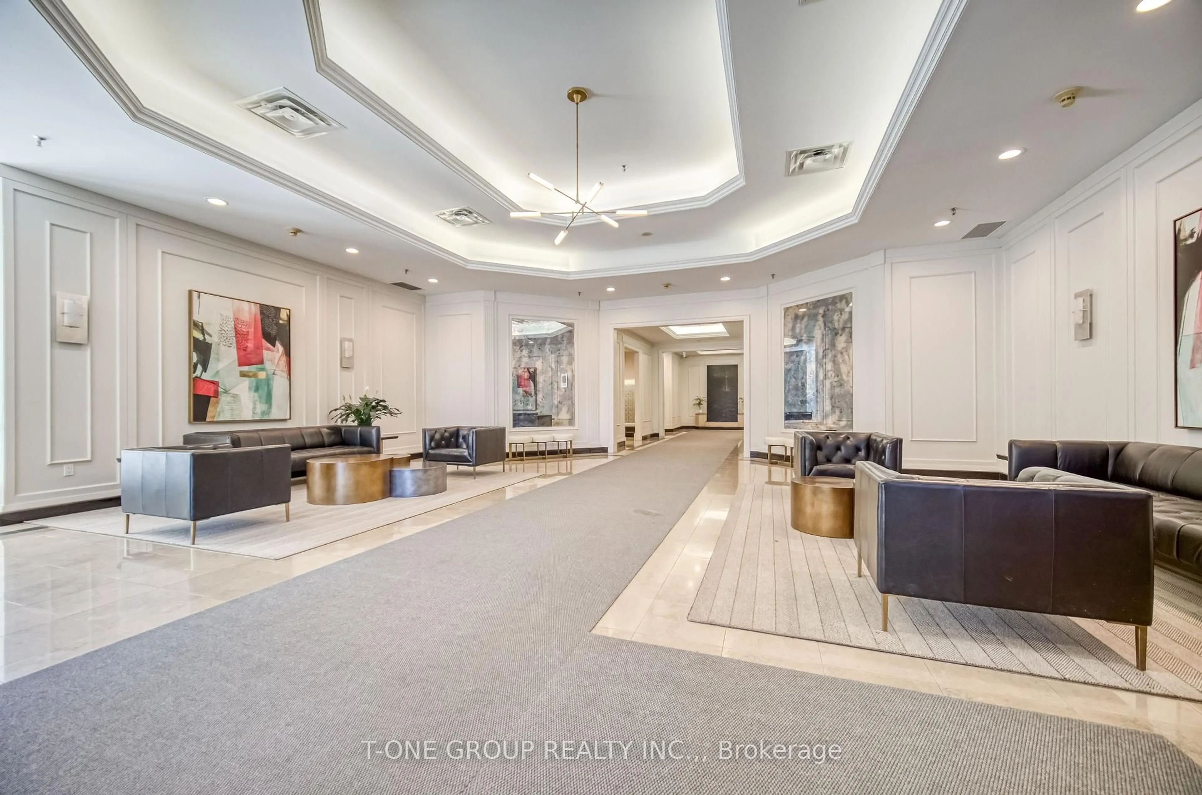 Lobby for 8 Hillcrest Ave #2502, Toronto Ontario M2N 3N5