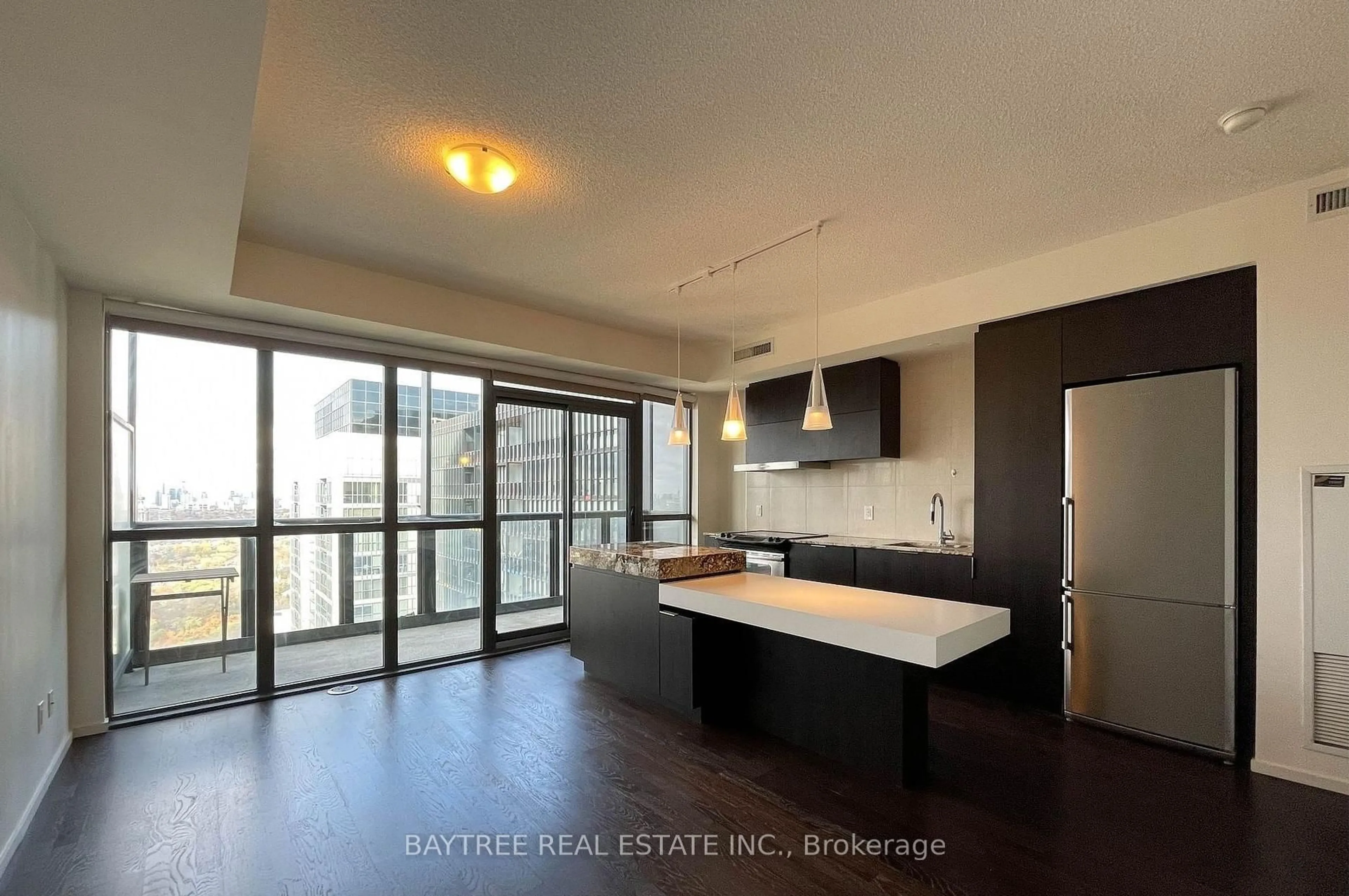 Open concept kitchen, unknown for 101 Charles St #2809, Toronto Ontario M4Y 0A9