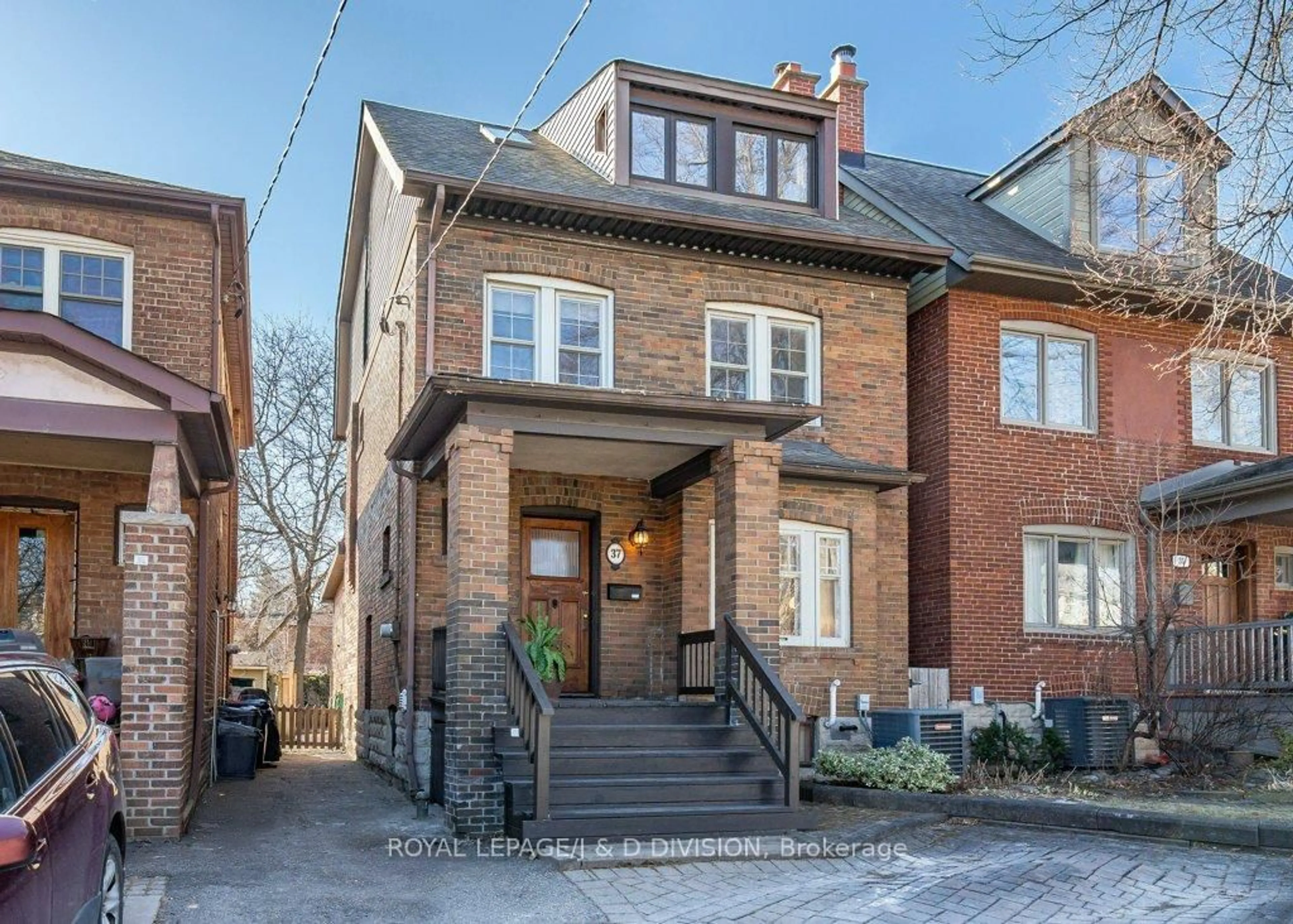 Home with brick exterior material, street for 37 Tilson Rd, Toronto Ontario M4S 1P3