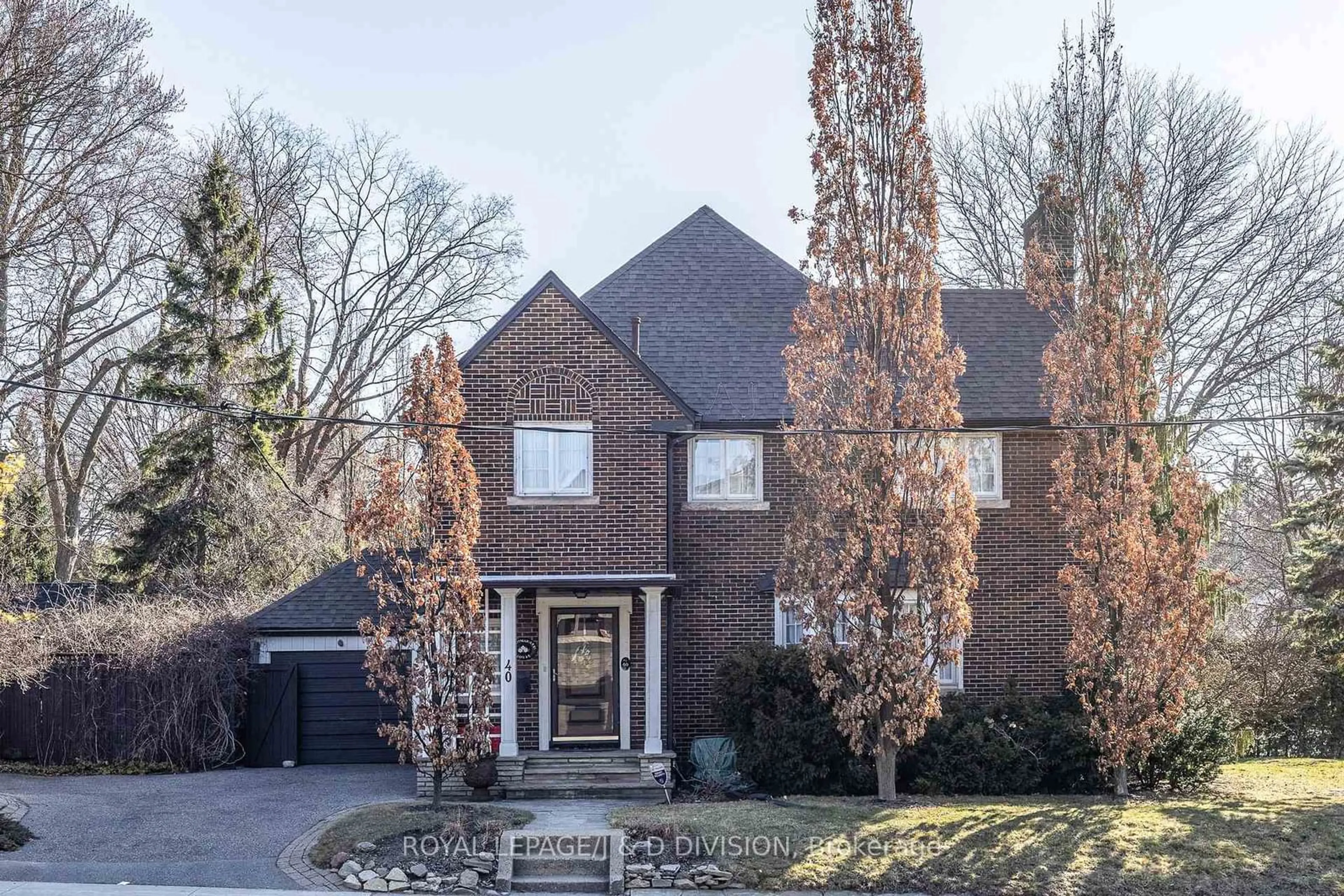 Home with brick exterior material, street for 40 Glengowan Rd, Toronto Ontario M4N 1G2