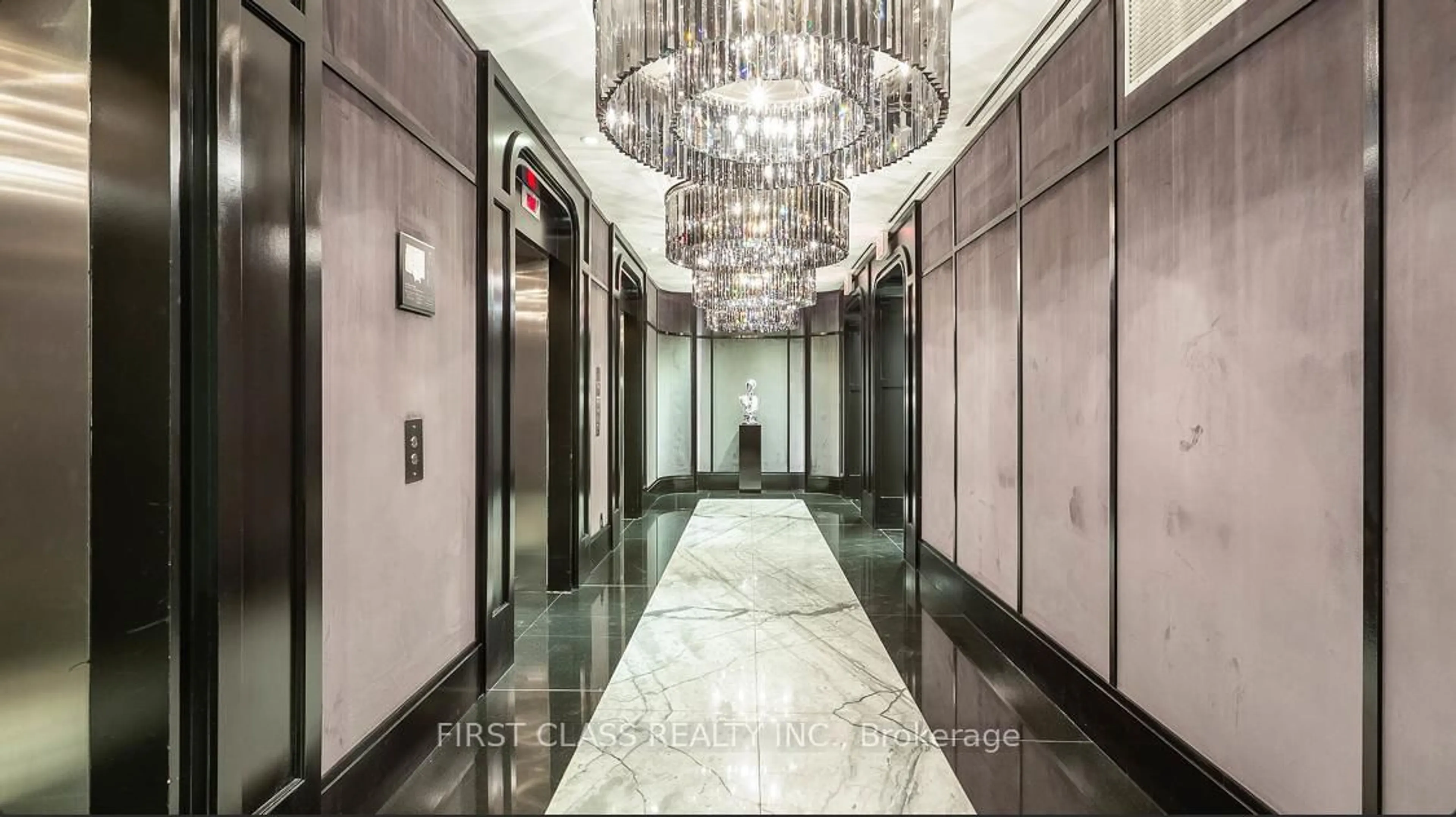 Indoor foyer for 88 Blue Jays Way #2708, Toronto Ontario M5V 0L7