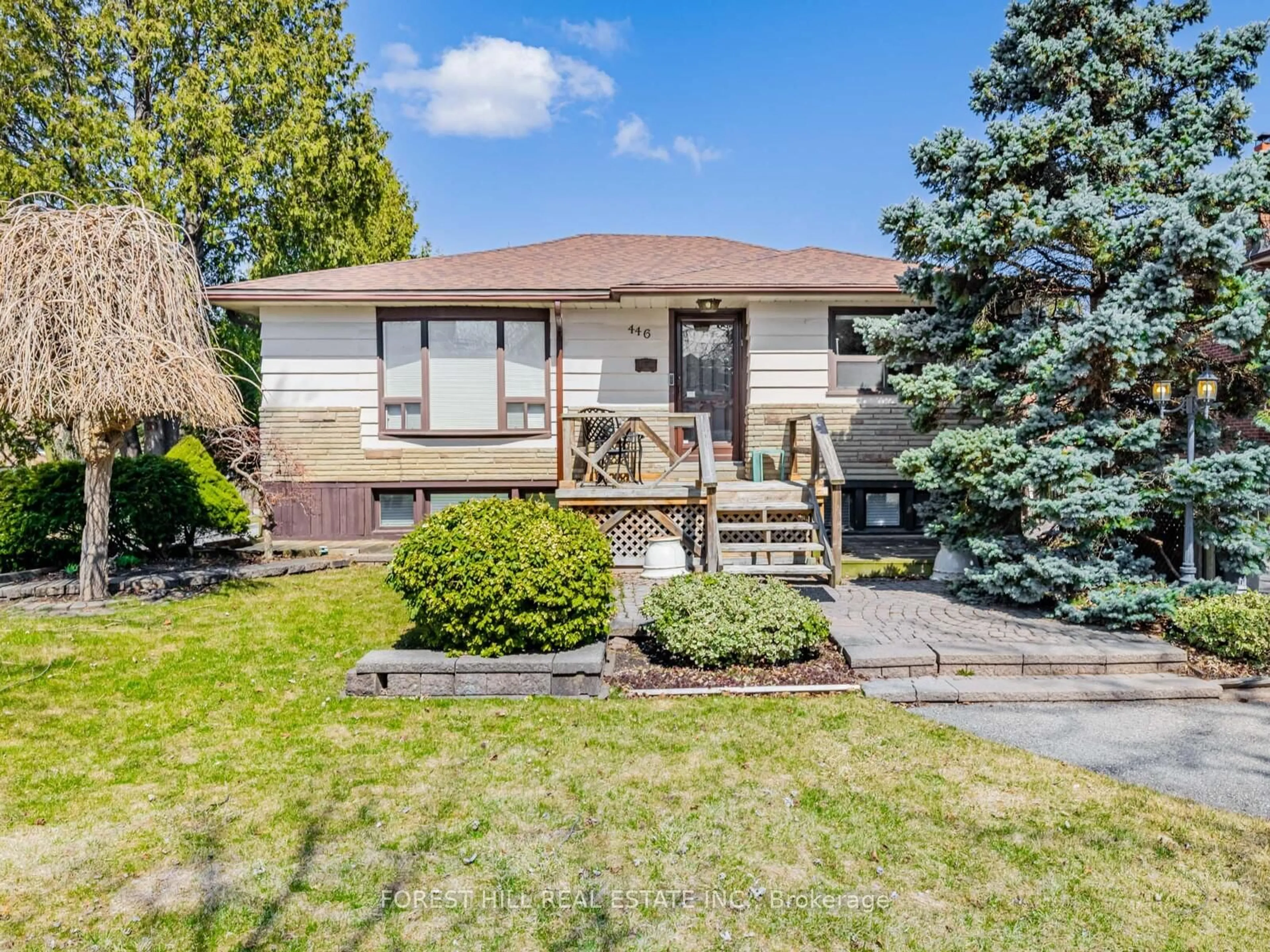 Home with brick exterior material, street for 446 Ruth Ave, Toronto Ontario M2M 2J3