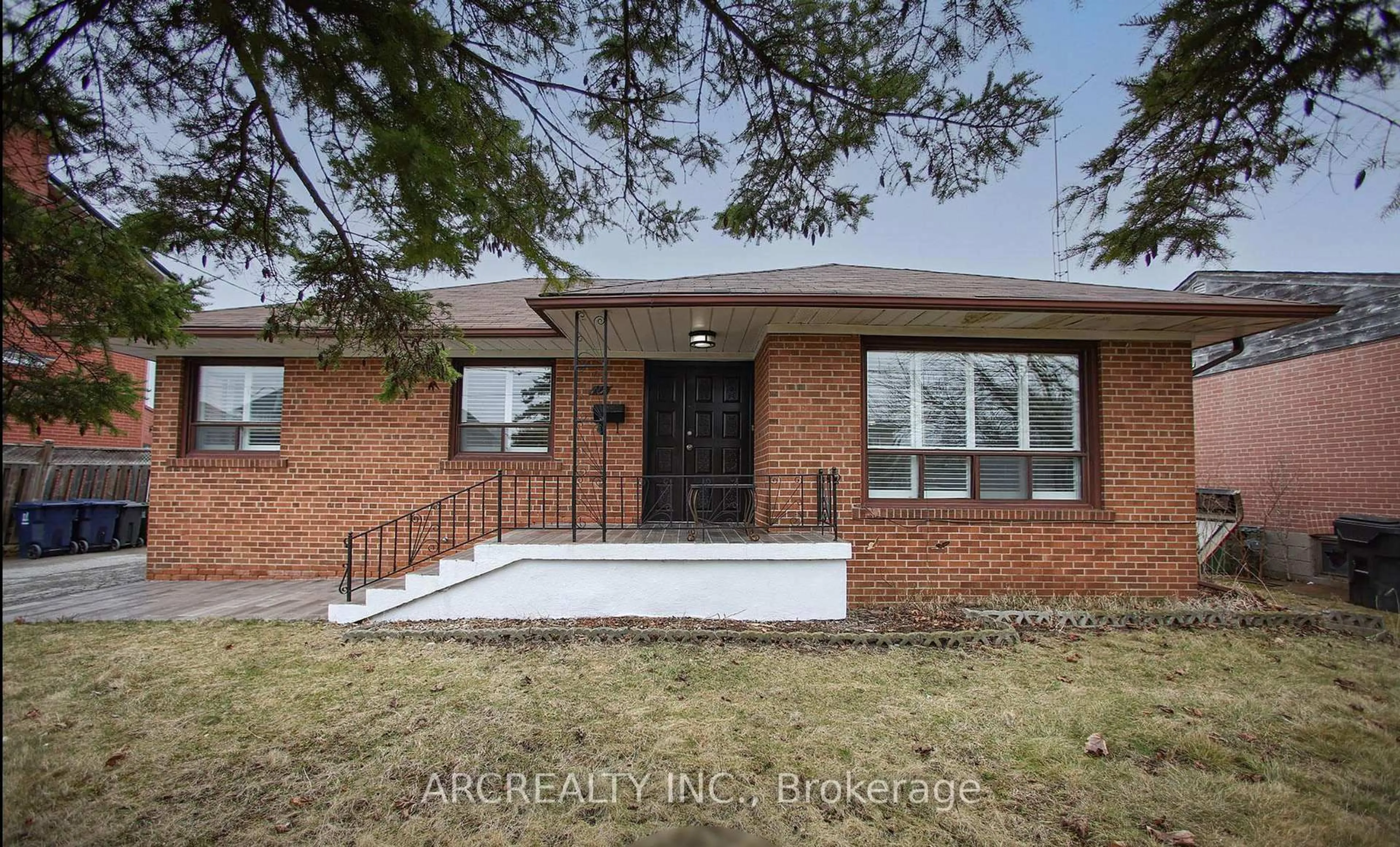 Home with brick exterior material, street for 16 Faith Ave, Toronto Ontario M3H 1W3
