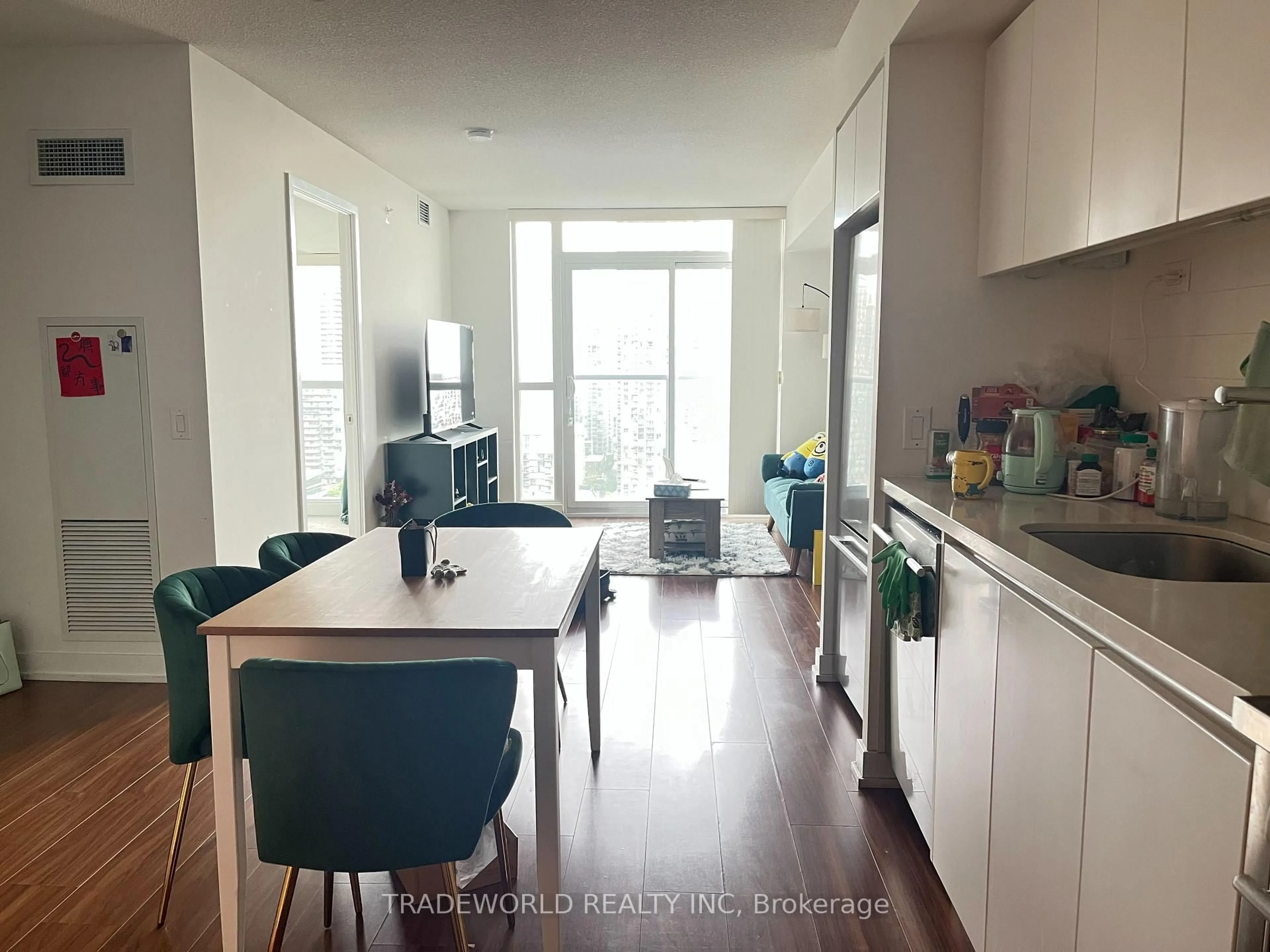 Open concept kitchen, unknown for 75 Queens Wharf Rd #2705, Toronto Ontario M5V 0J8