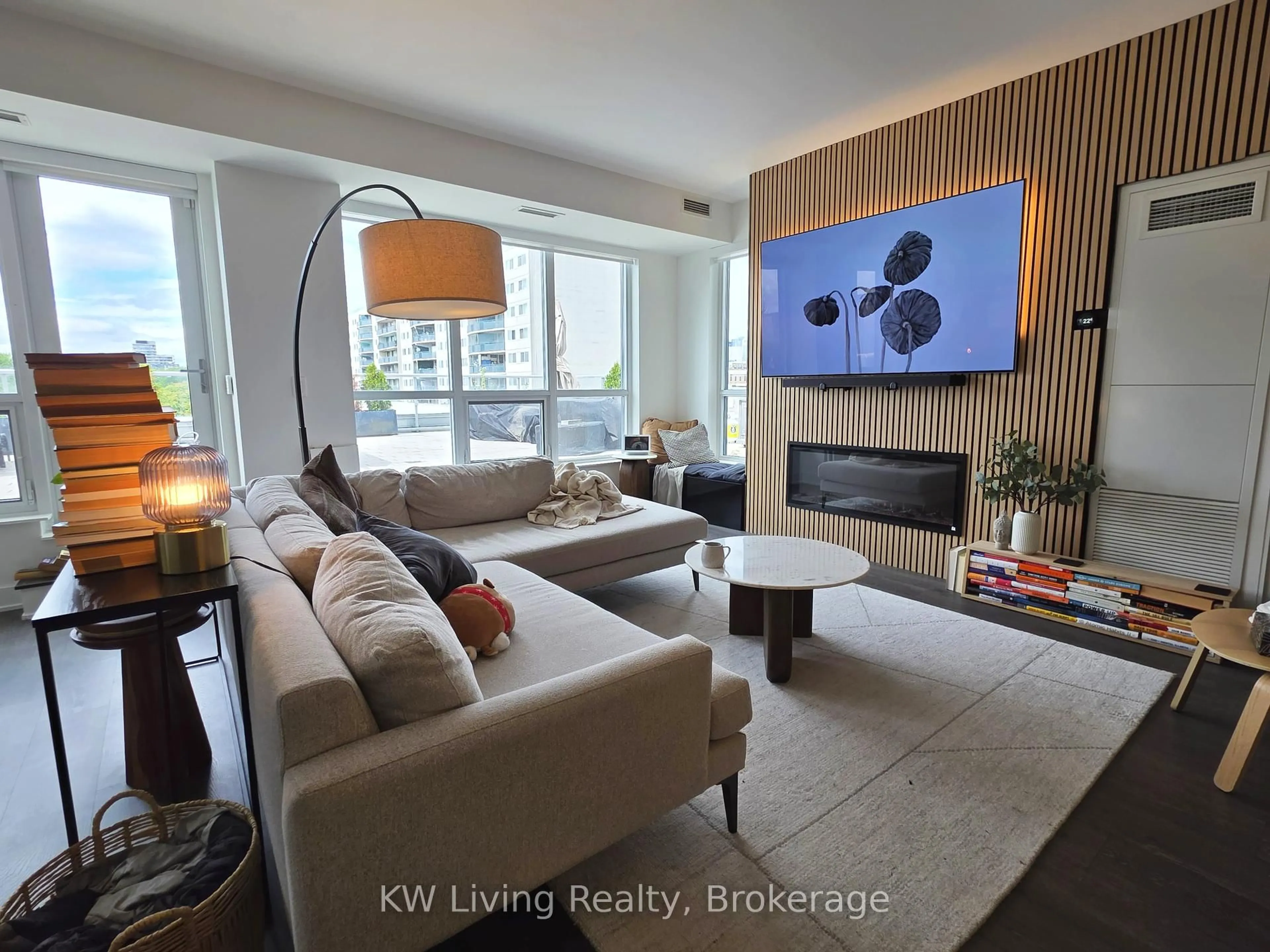 Living room with furniture, unknown for 38 Cameron St #608, Toronto Ontario M5T 0C3