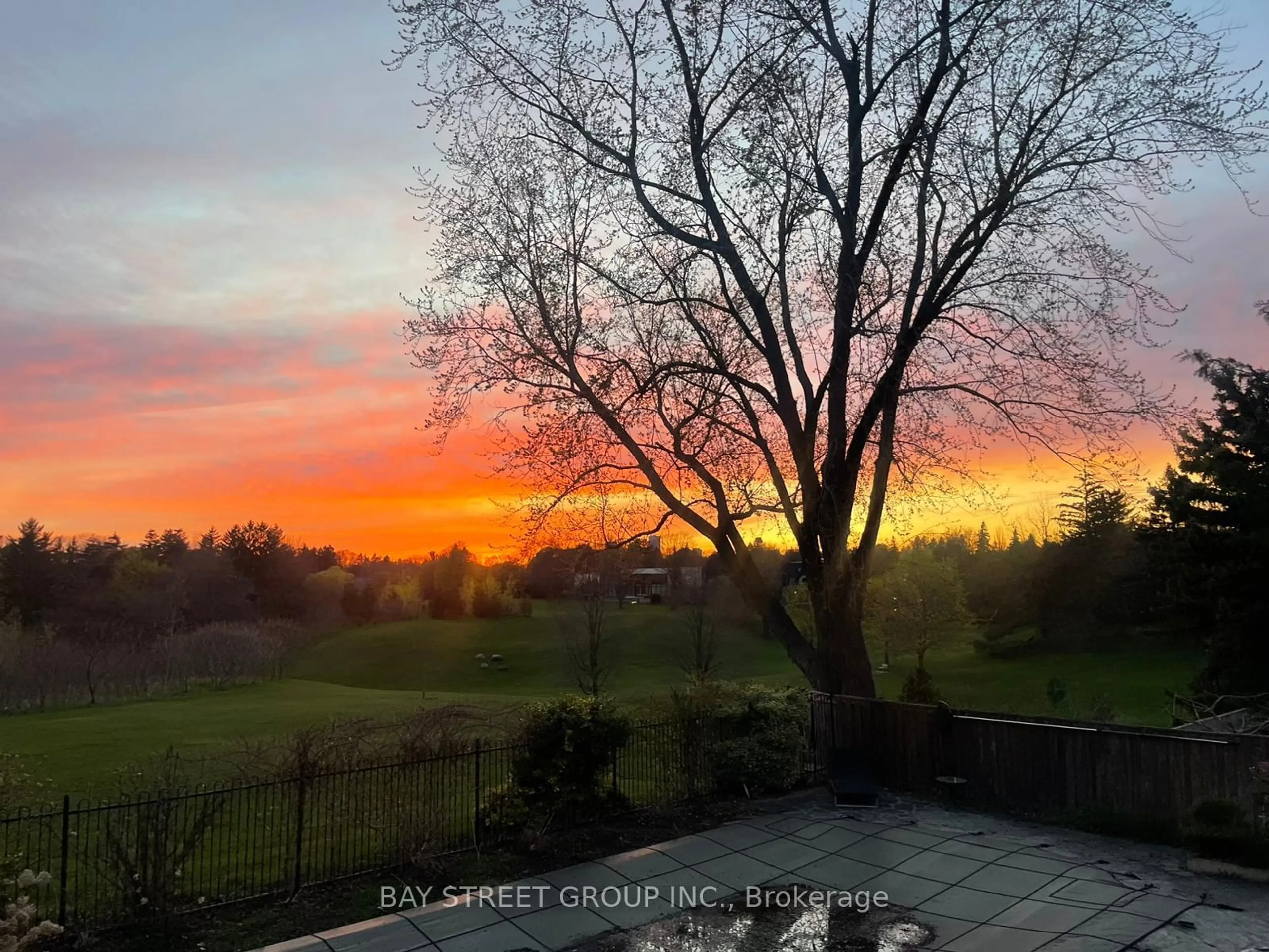 A pic from outside/outdoor area/front of a property/back of a property/a pic from drone, forest/trees view for 6 Penwood Cres, Toronto Ontario M3B 2B9