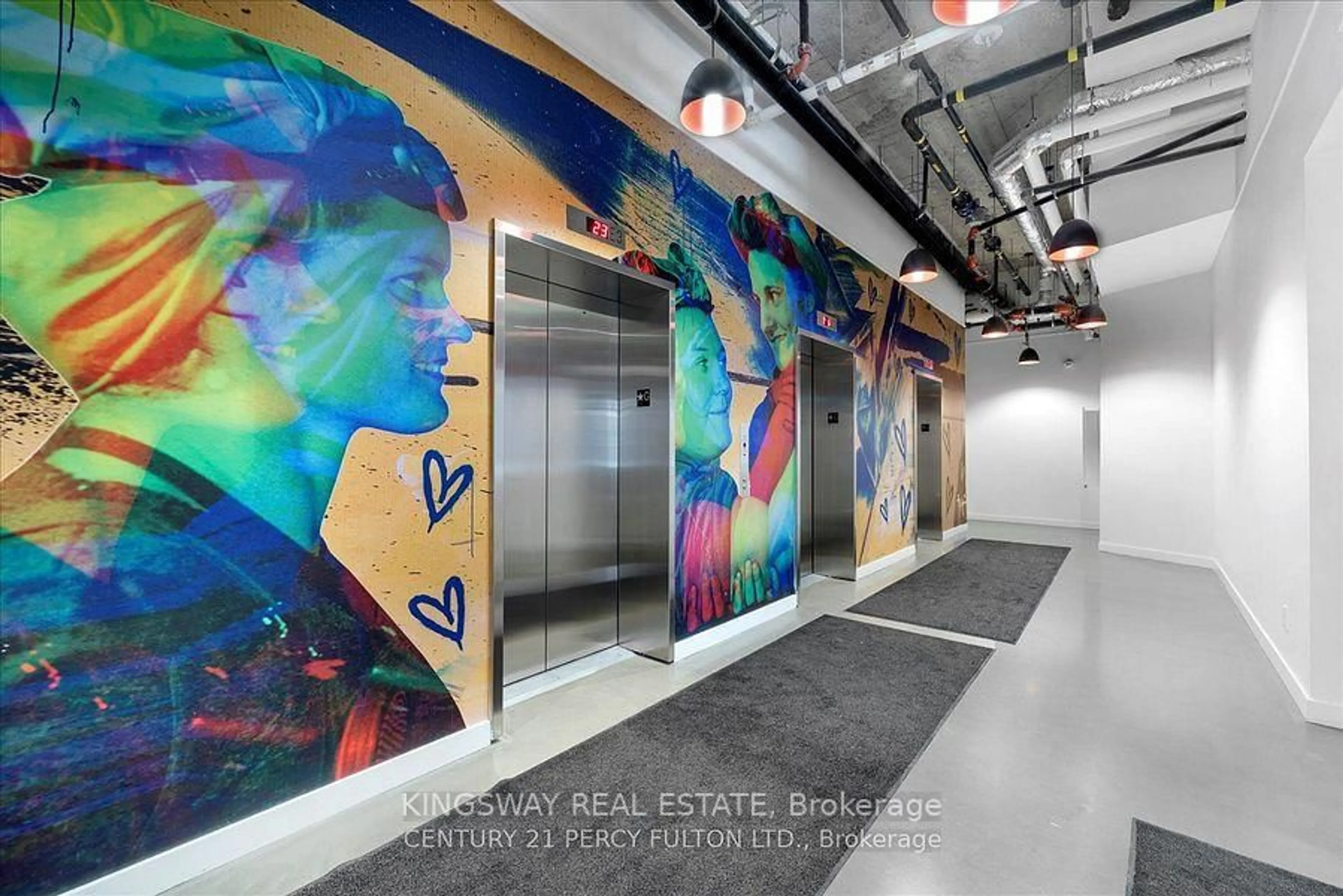 Indoor foyer for 135 East Liberty St #715, Toronto Ontario M6K 0G7