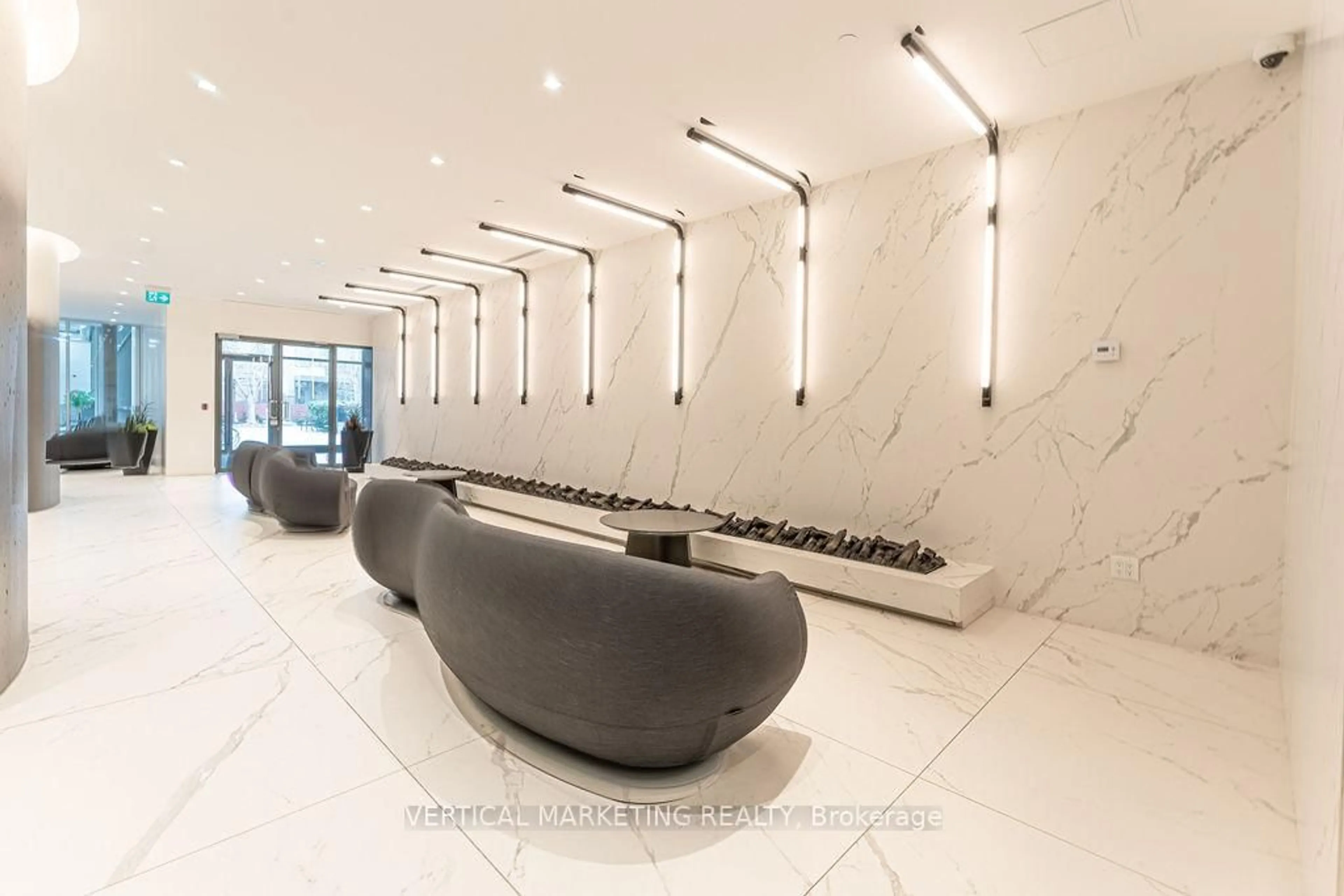 Lobby for 11 Brunel Crt #4208, Toronto Ontario M5V 3Y3