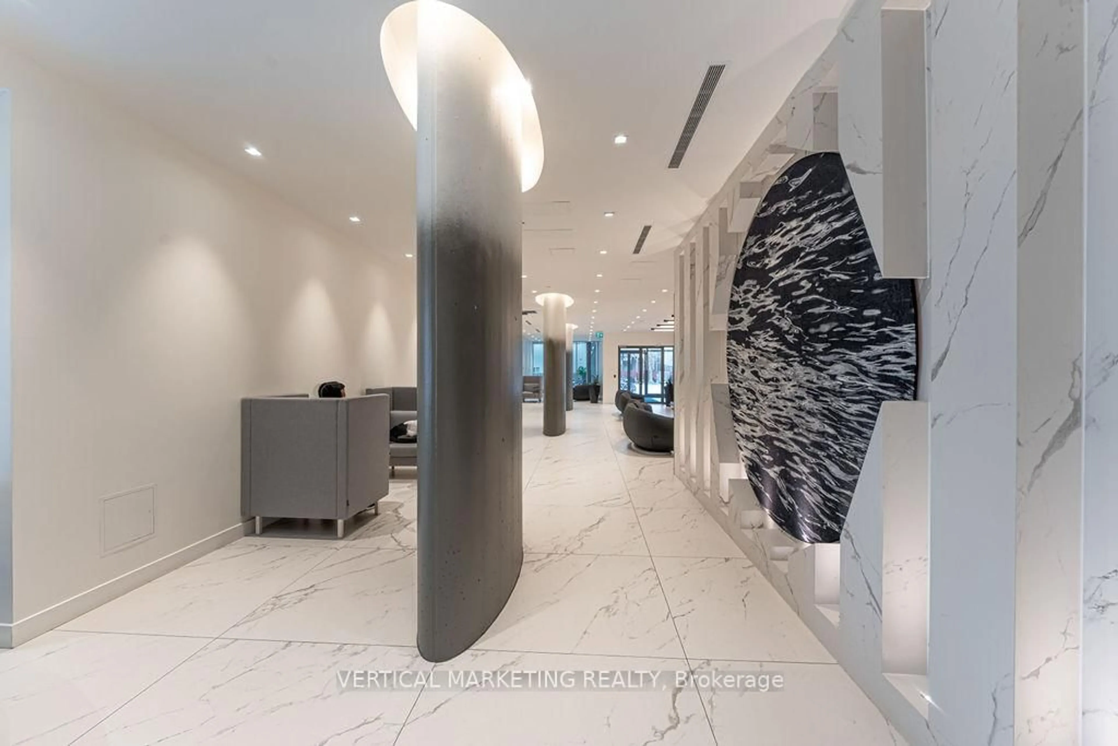 Lobby for 11 Brunel Crt #4208, Toronto Ontario M5V 3Y3
