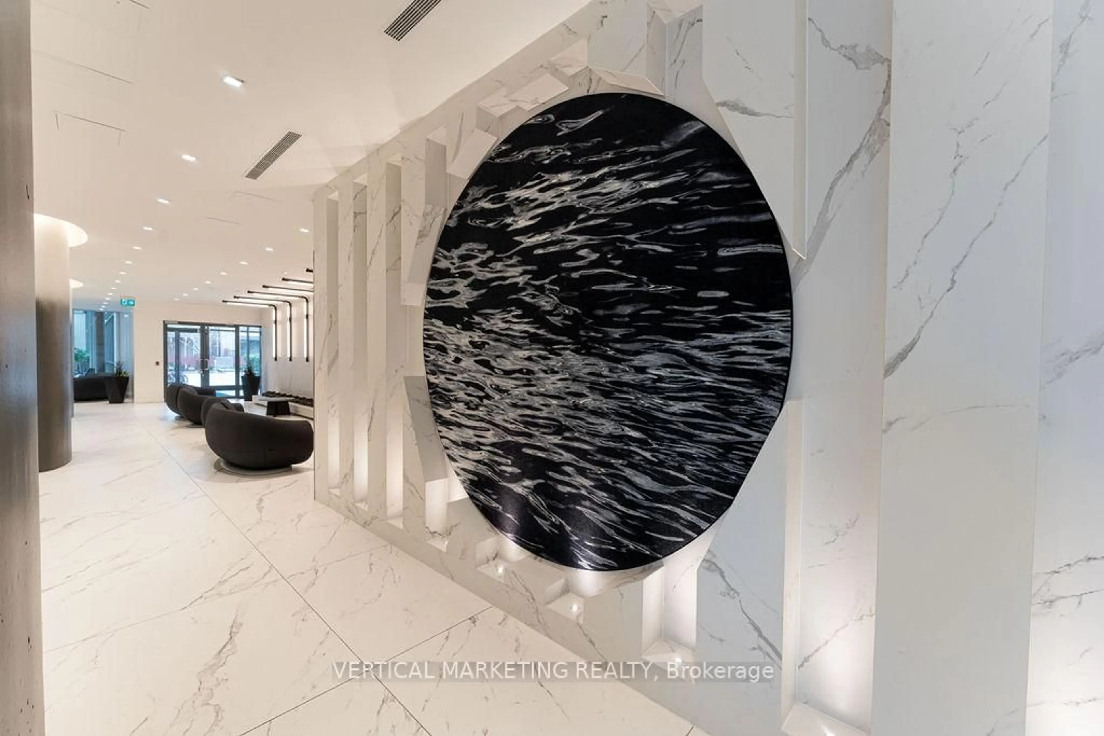 Lobby for 11 Brunel Crt #4208, Toronto Ontario M5V 3Y3