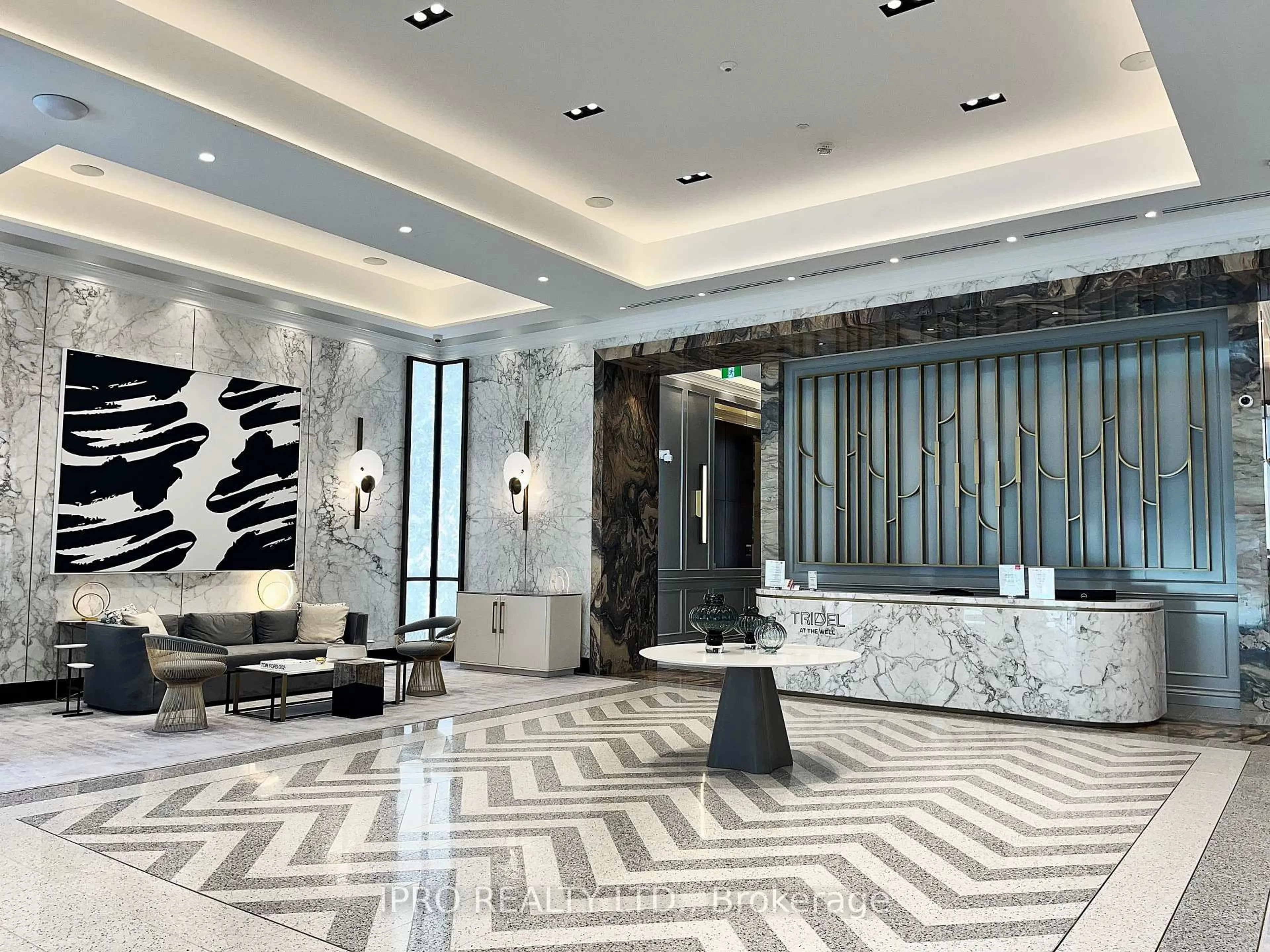 Lobby for 455 Wellington St #1002, Toronto Ontario M5J 2R2