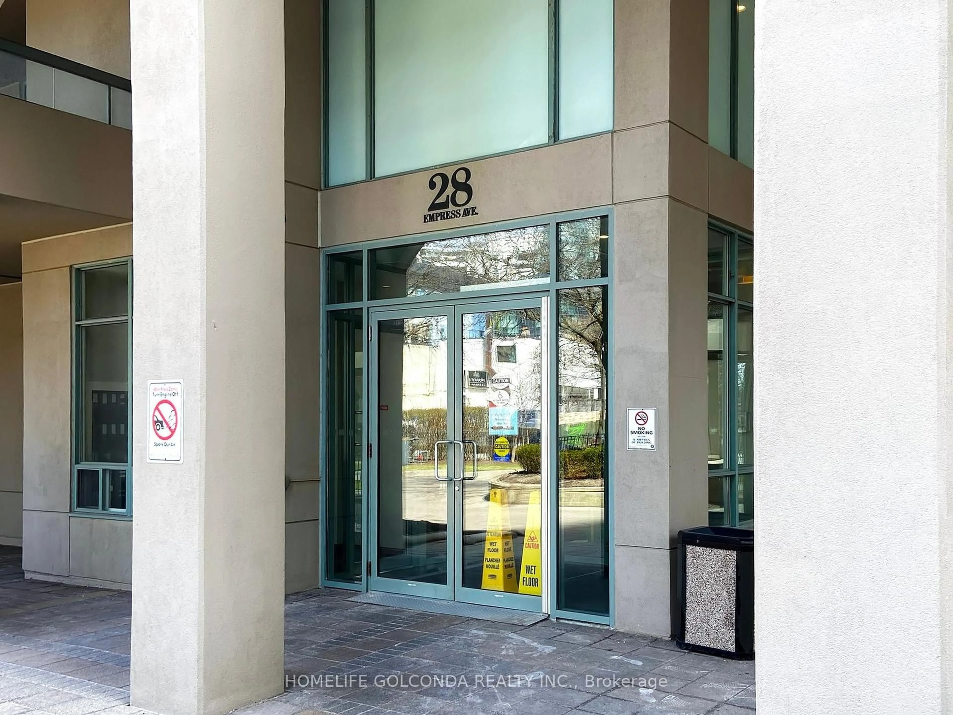 Indoor foyer for 28 Empress Ave #603, Toronto Ontario M2N 6Z7