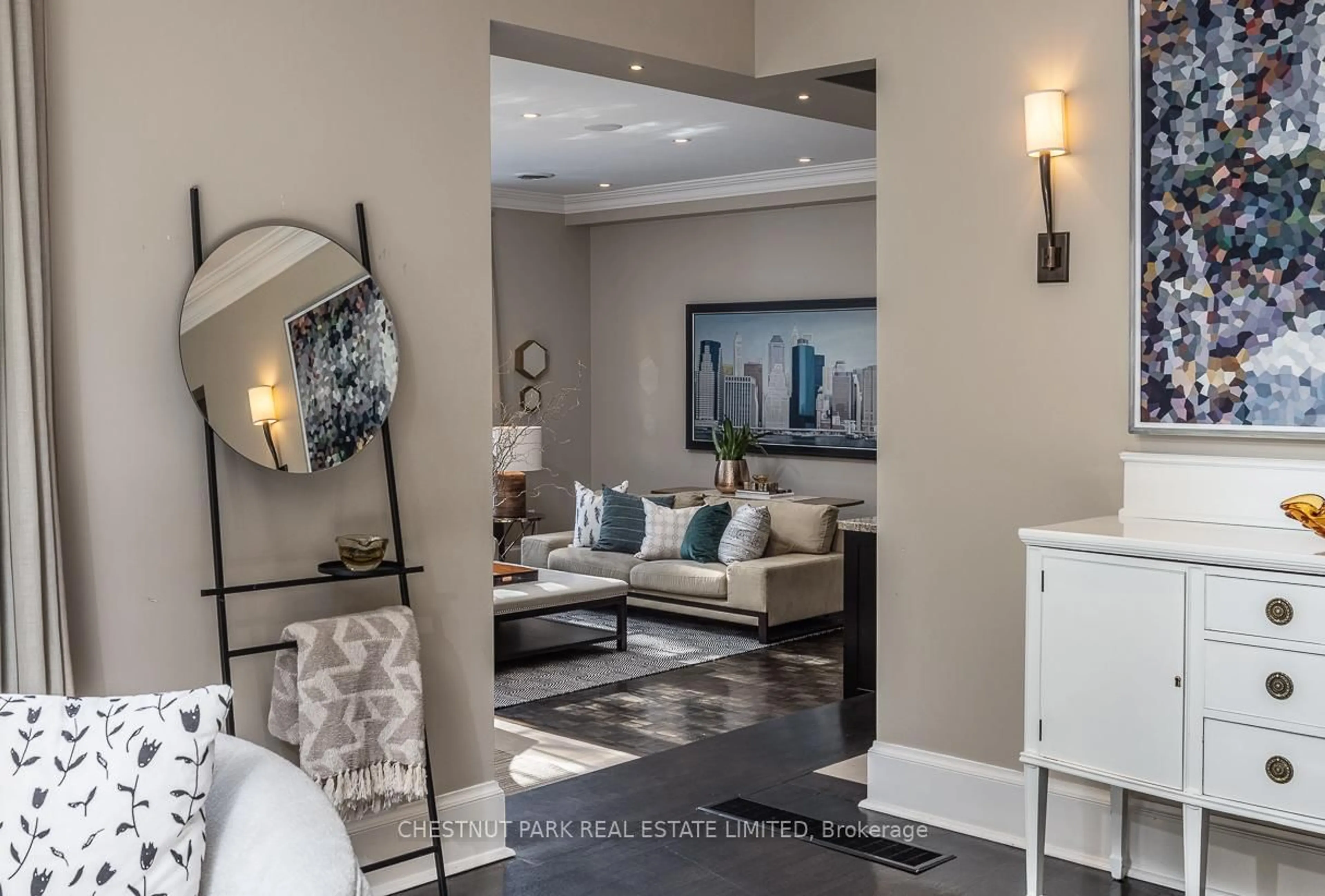 Living room with furniture, unknown for 406 Glenayr Rd, Toronto Ontario M5P 3C7