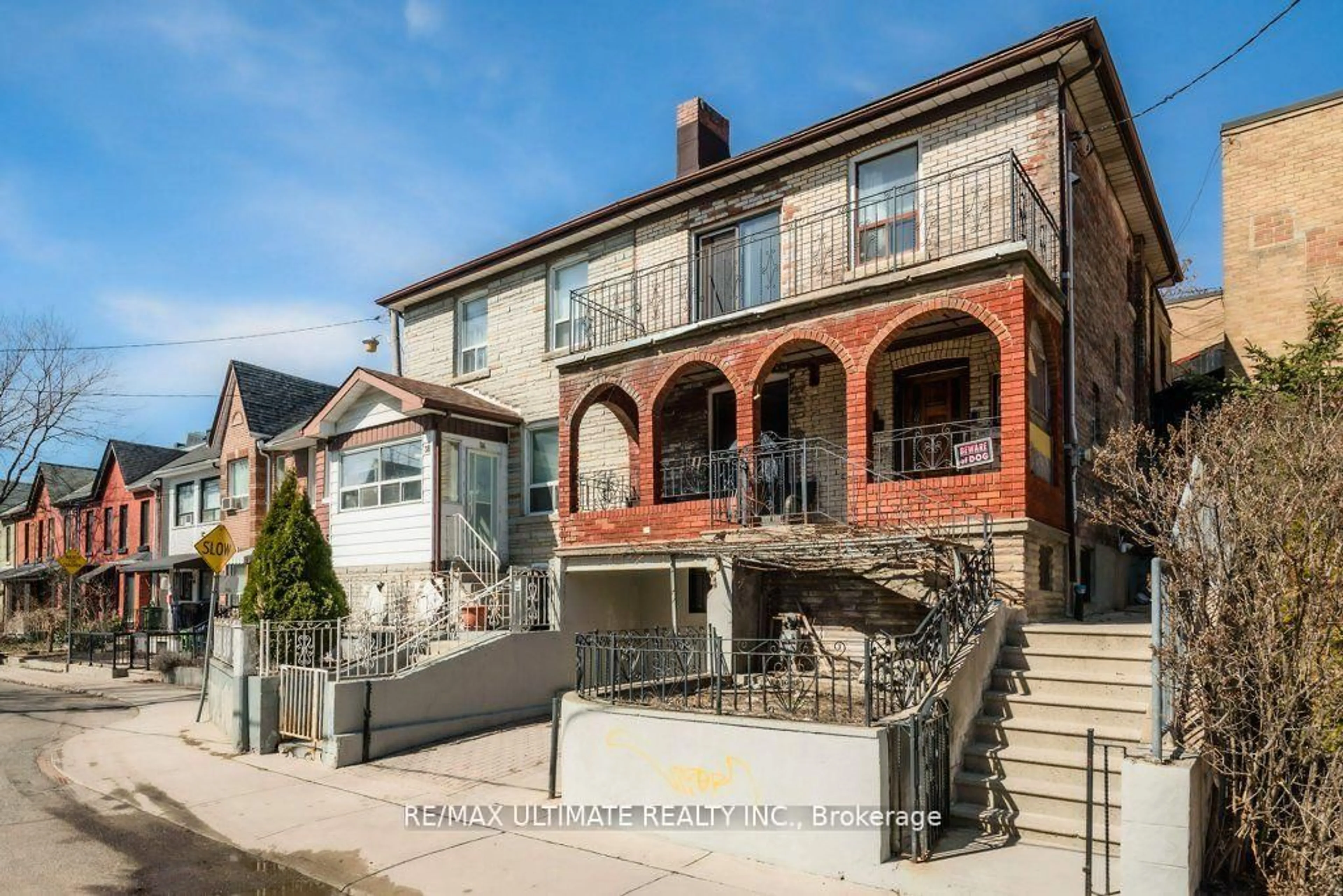 Home with brick exterior material, street for 34 Hickson St, Toronto Ontario M6K 1T3