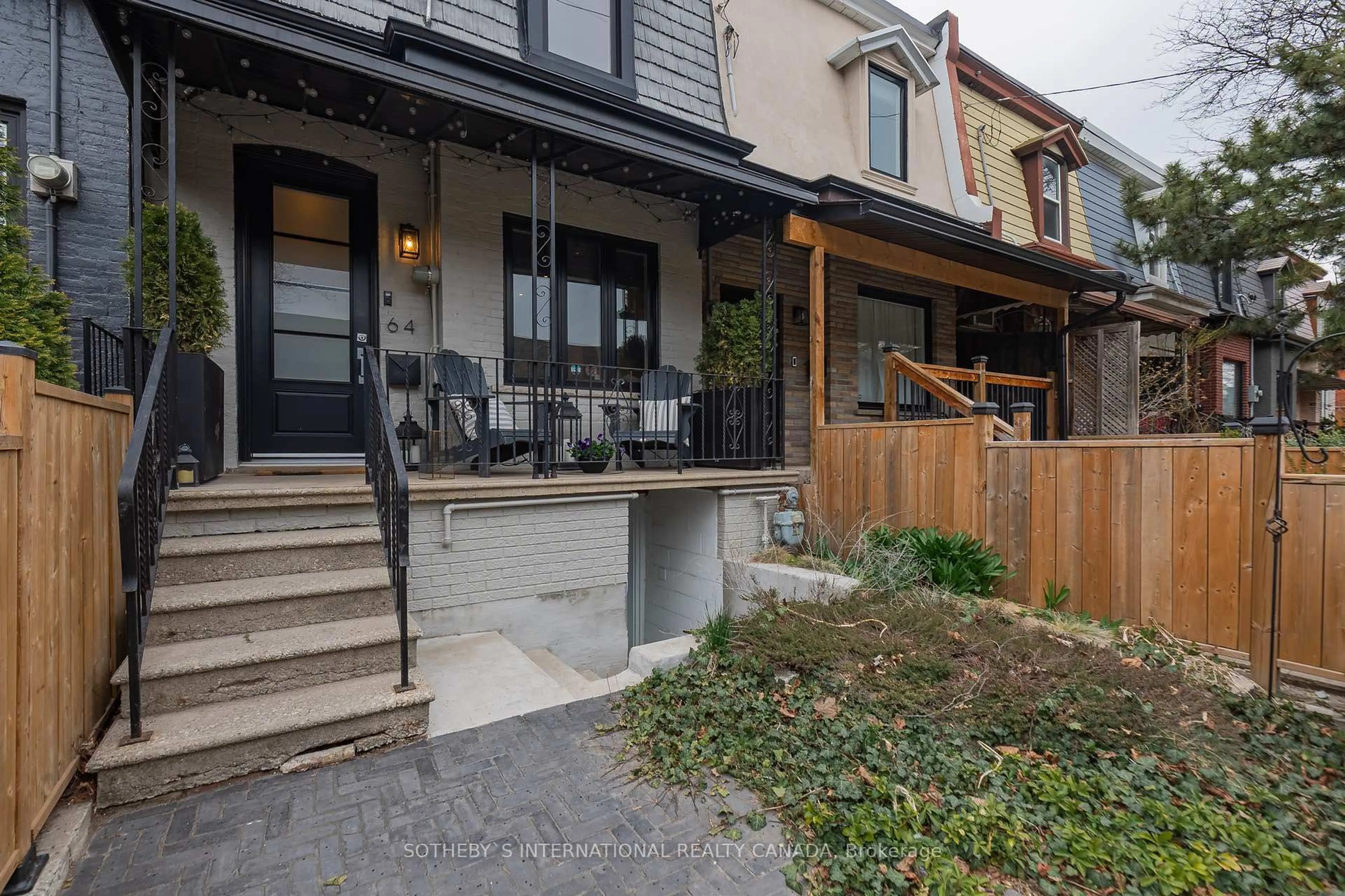 Patio, street for 64 Foxley St, Toronto Ontario M6J 1R2