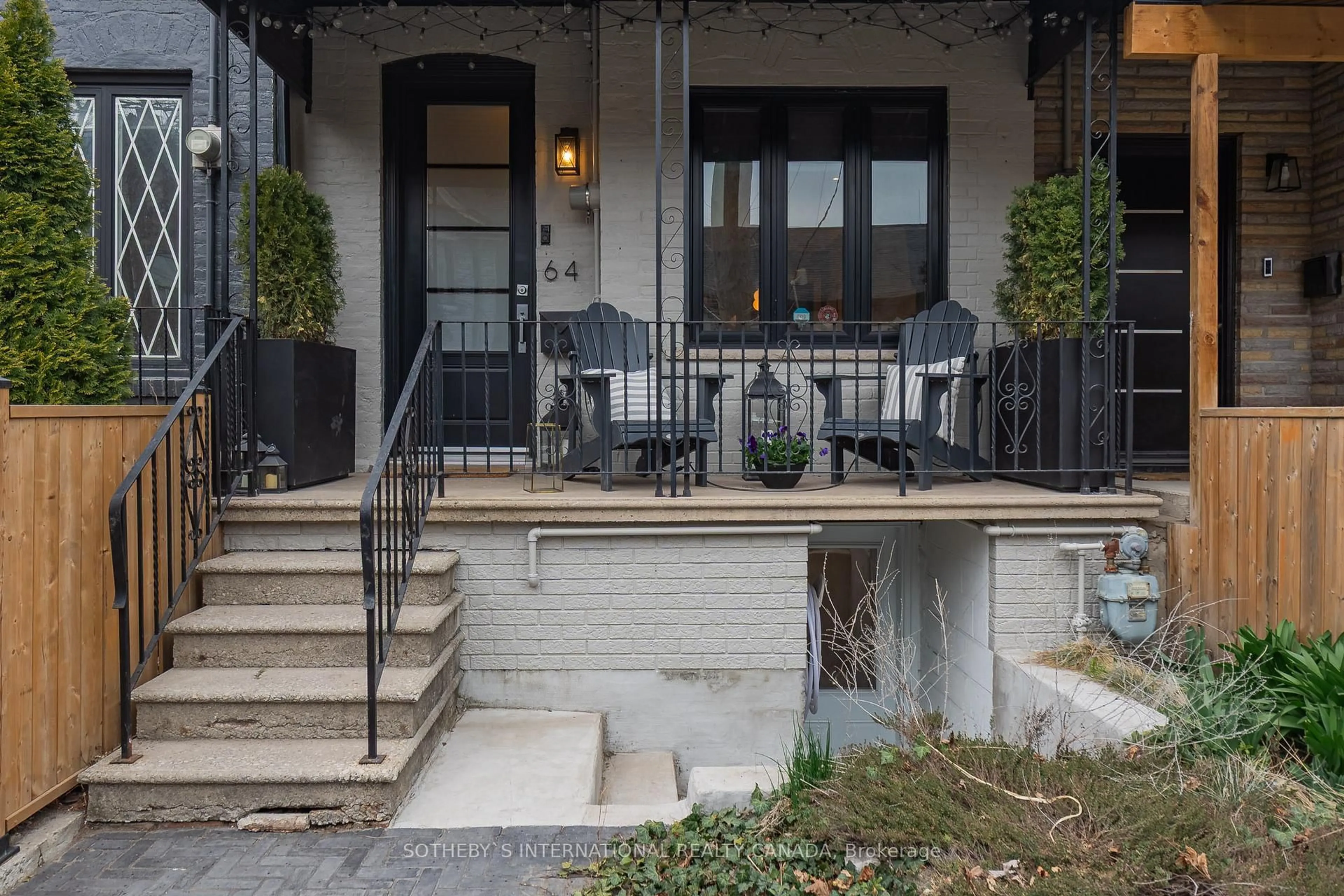 Patio, street for 64 Foxley St, Toronto Ontario M6J 1R2