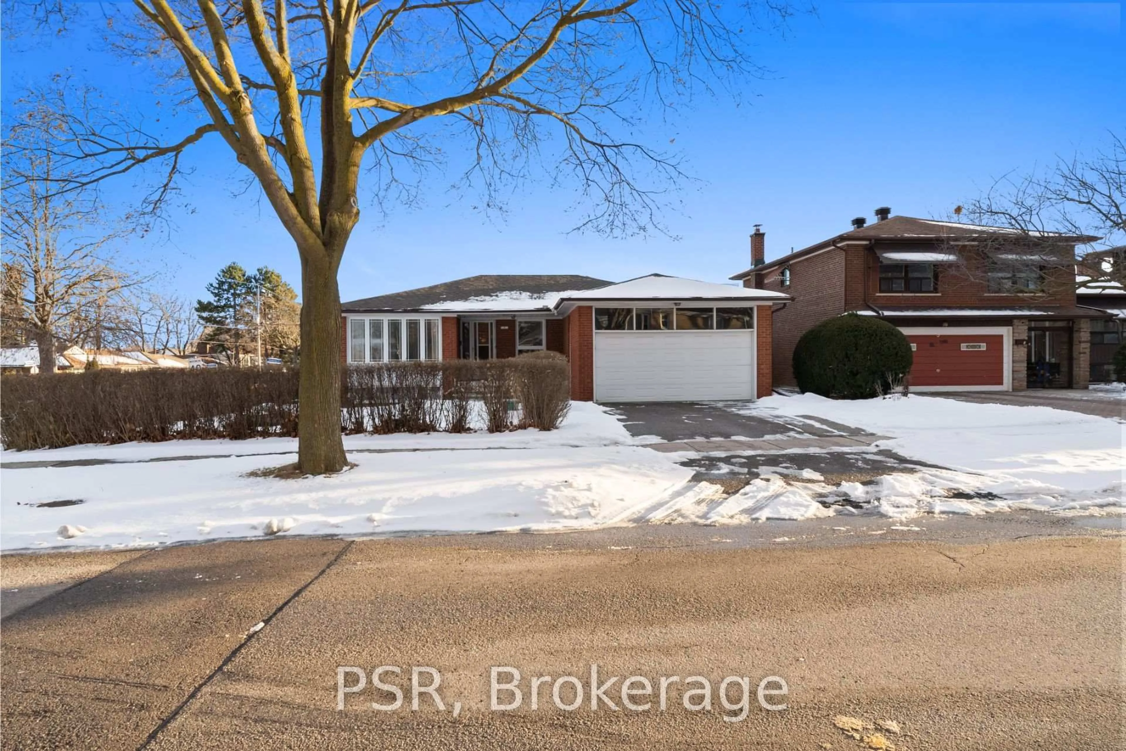Home with brick exterior material, street for 1 Salinger Crt, Toronto Ontario M2J 3R8