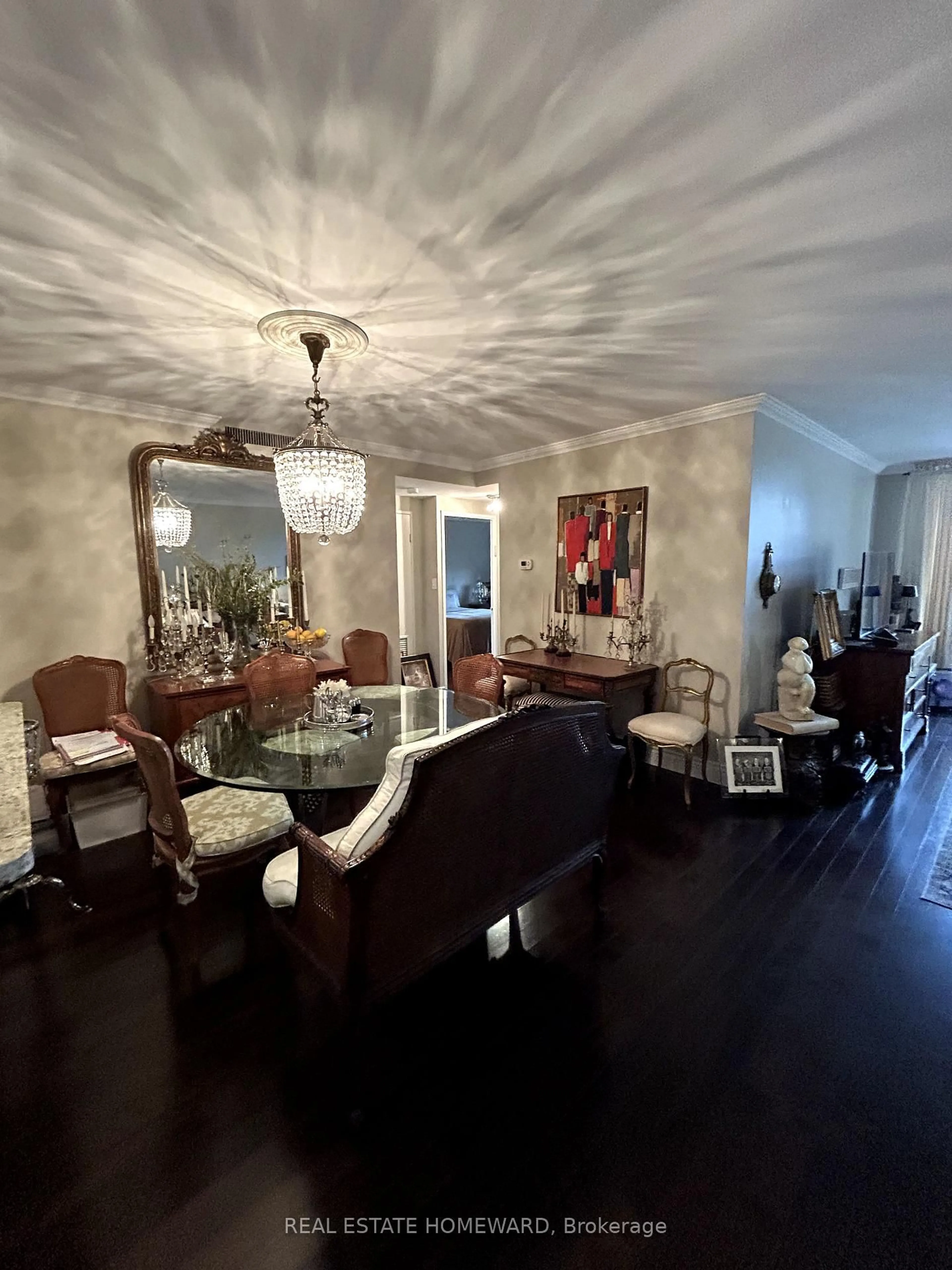 Dining room, unknown for 350 Lonsdale Rd #614, Toronto Ontario M5P 1R6