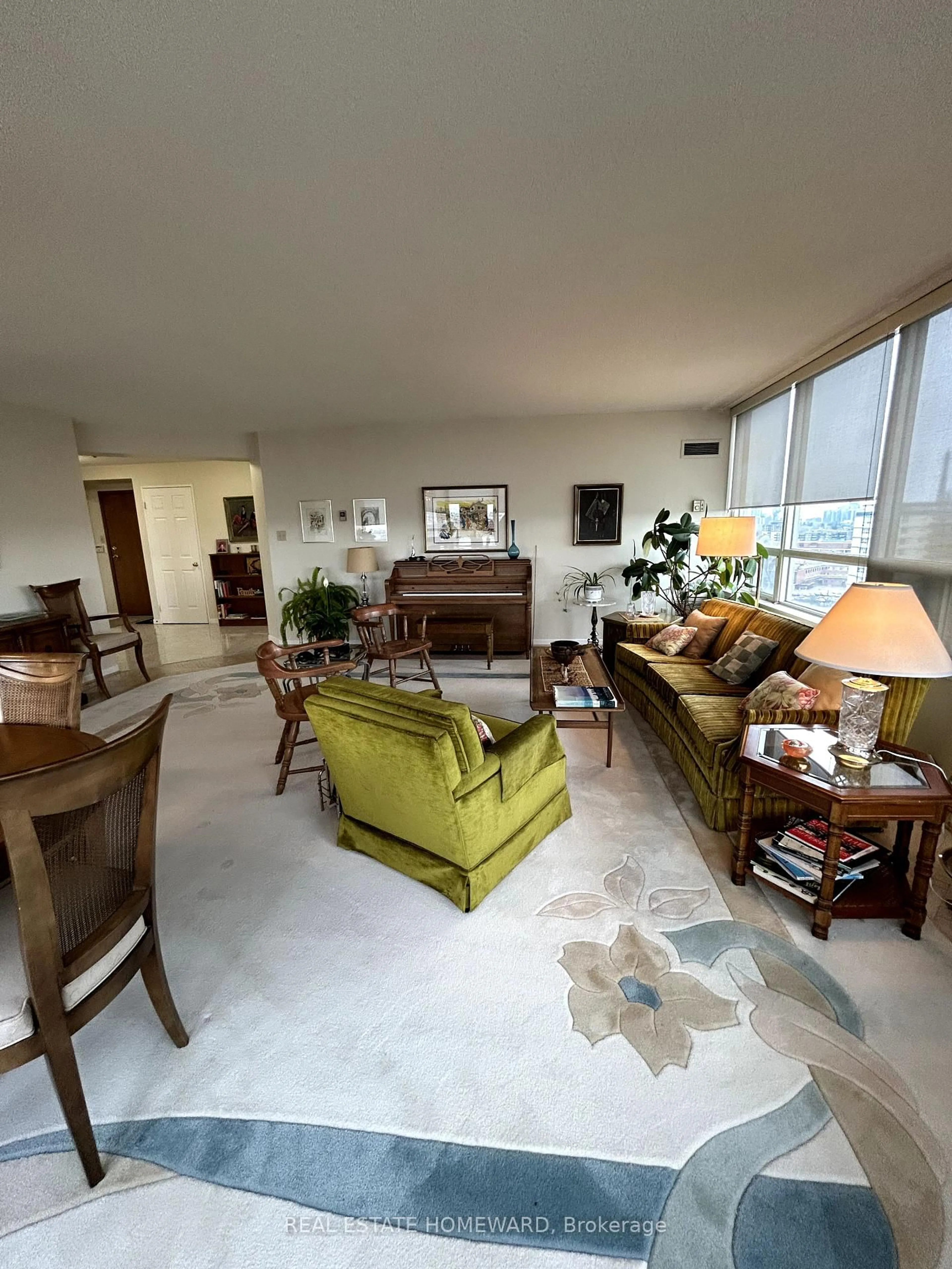 Living room with furniture, unknown for 10 Torresdale Ave #1604, Toronto Ontario M2R 3V8