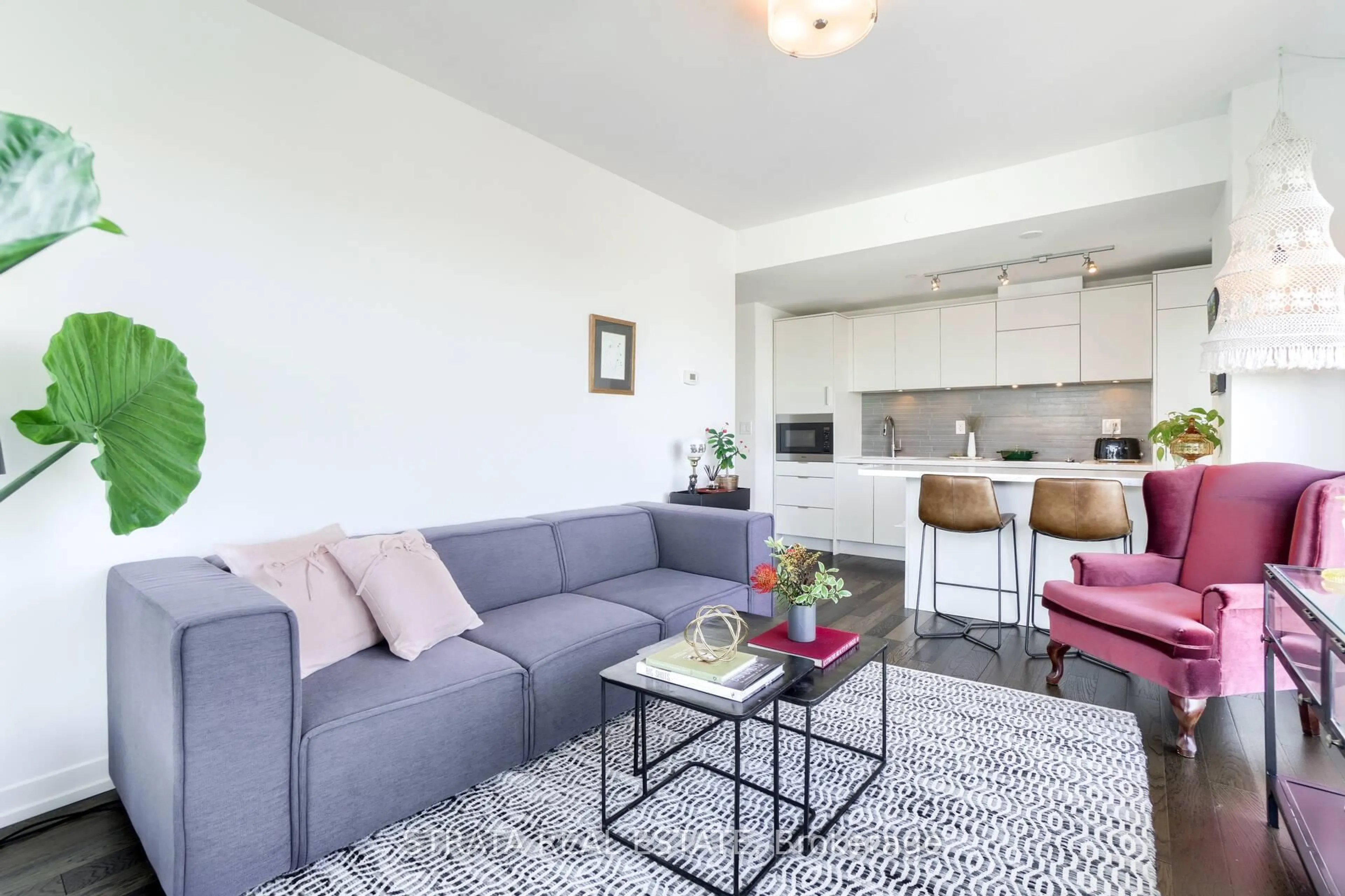 Living room with furniture, unknown for 21 Widmer Ave #4202, Toronto Ontario M5V 2E8